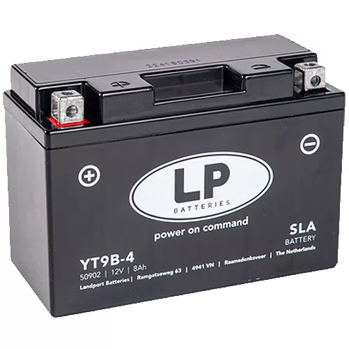 Мото акумулятор LP BATTERY SLA 8Ah Аз (YT9B-4)