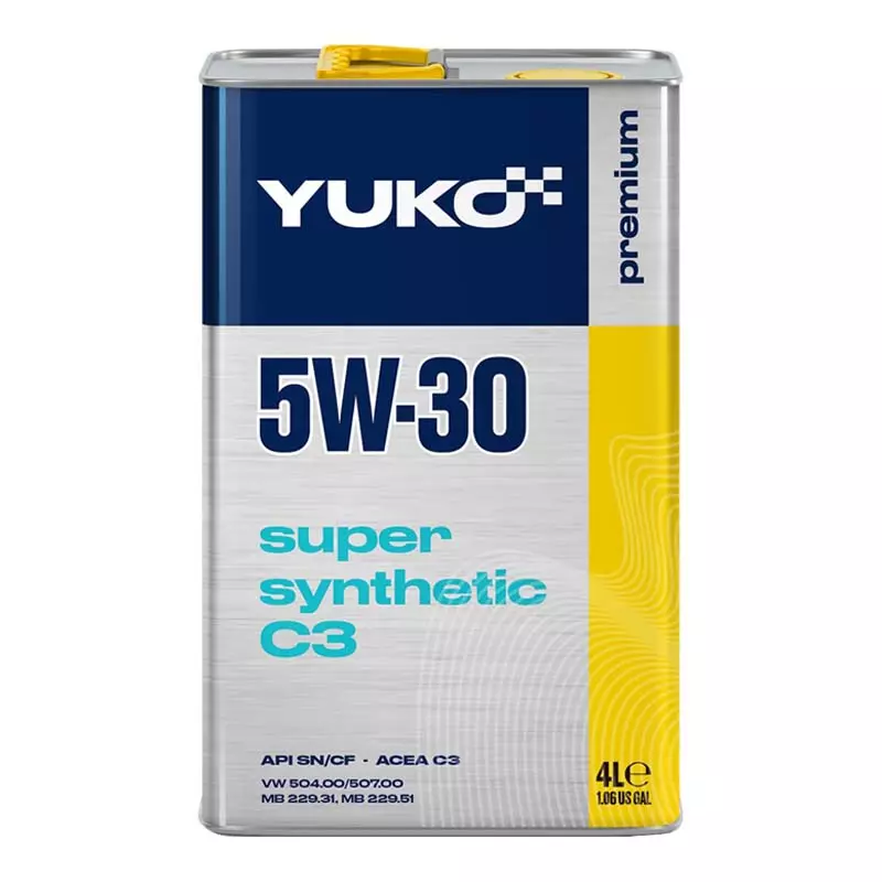 Моторное масло Yuko Super Synthetic С3 5w-30 4л (4820070245660)