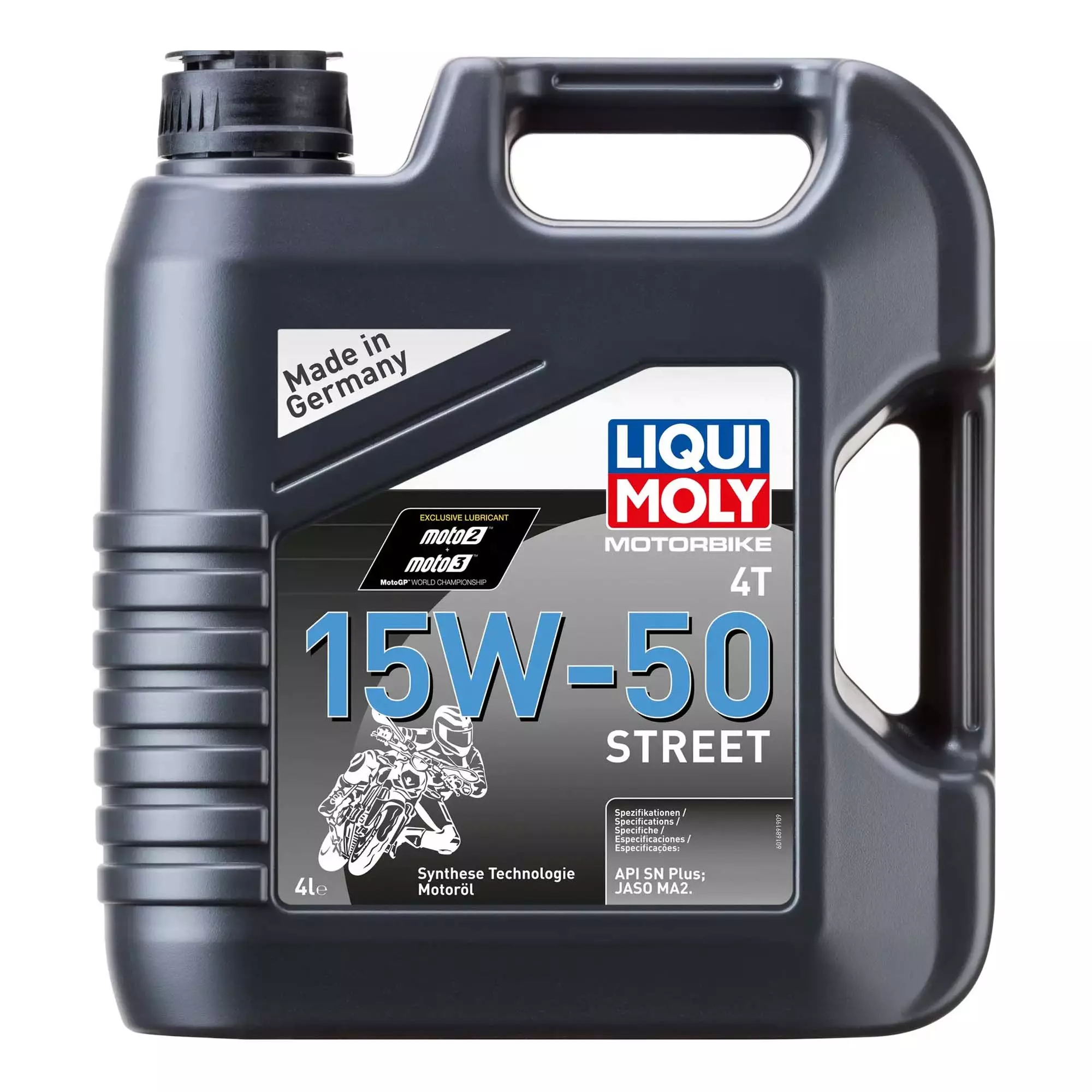 Моторное масло 4Т Liqui Moly Motorbike 4T Street 15W-50 1689 4л (1689) Моторное масло 4Т Liqui Moly Motorbike 4T Street 15W-50 1689 4л (1689)