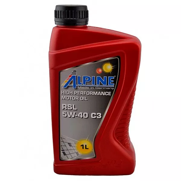 Масло моторное Alpine RSL C3 5W-40 (RSL LA) 1л (0175-1) Масло моторное Alpine RSL C3 5W-40 (RSL LA) 1л (0175-1)