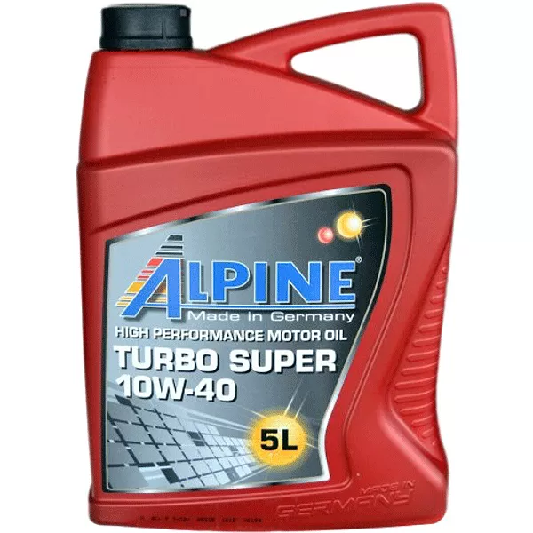 Масло моторное Alpine Turbo Super 10W-40 5л (0345-5) (23476)