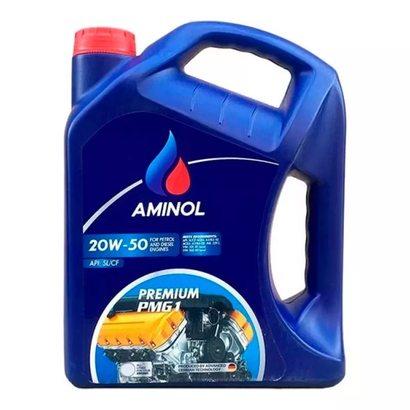 Моторна олива AMINOL Premium PMG1 20W-50 5 л (AM181609)