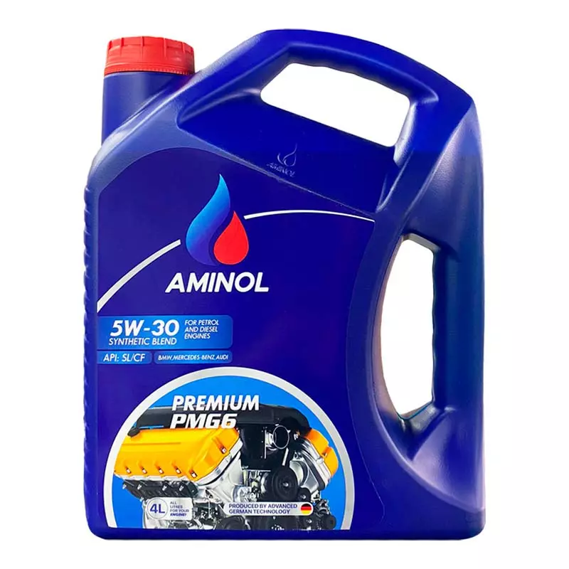 Моторное масло AMINOL Premium PMG6 5W-30 4 л (AM161769) Моторное масло AMINOL Premium PMG6 5W-30 4 л (AM161769)