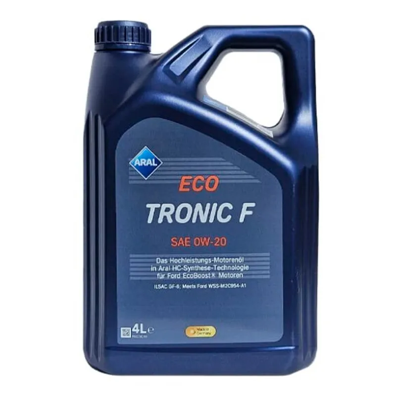Моторное масло ARAL EcoTronic F 0W-20 4л (0W20 EC F 4L)