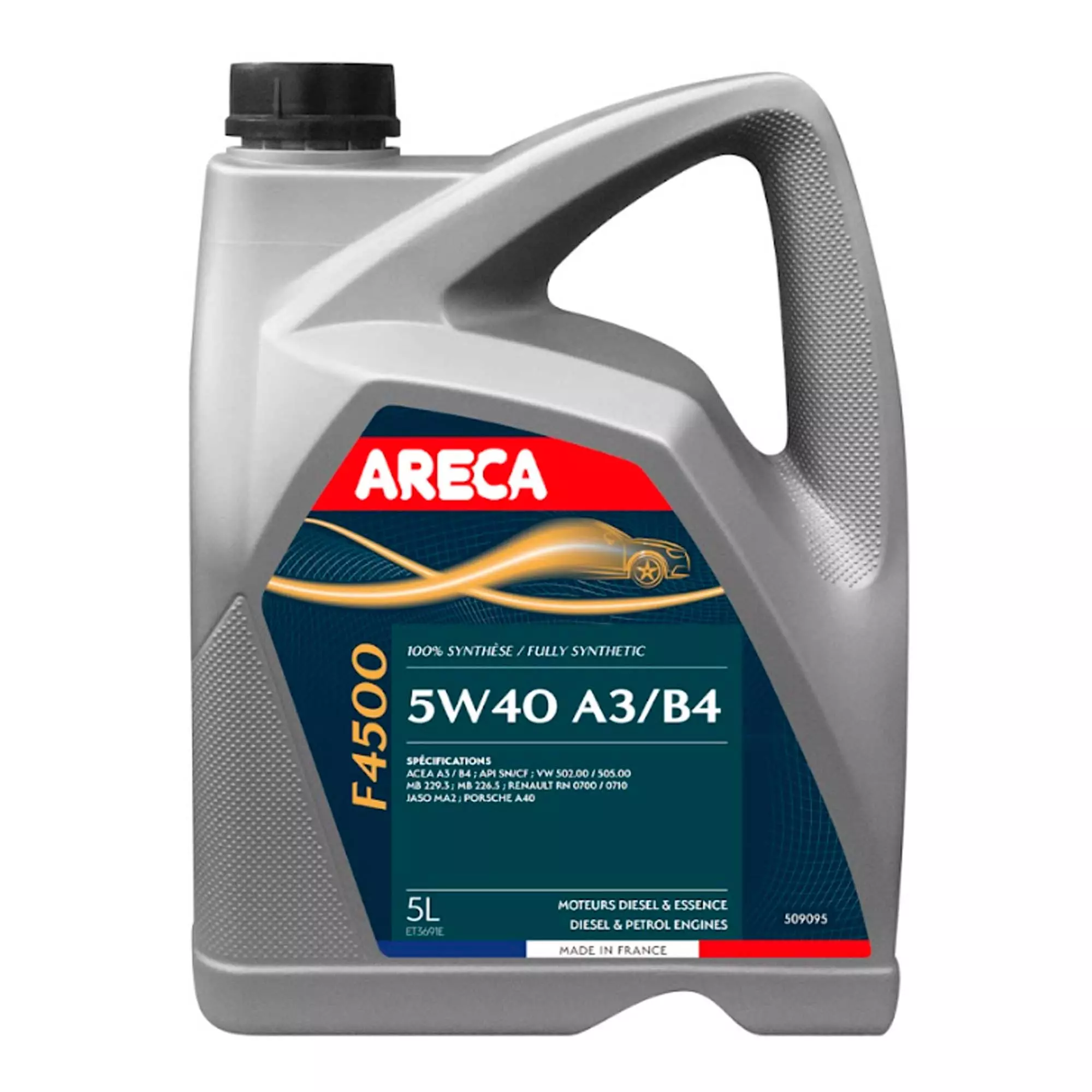 Моторное масло Areca F4500 5W-40 5л (050909)