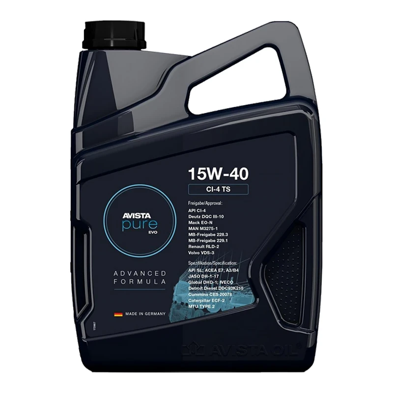 Моторное масло AVISTA pure EVO CI-4 TS 15W-40 5л (150799)