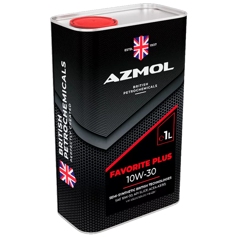 Моторна олива AZMOL FAVORITE PLUS 10W-30 1л (метал)