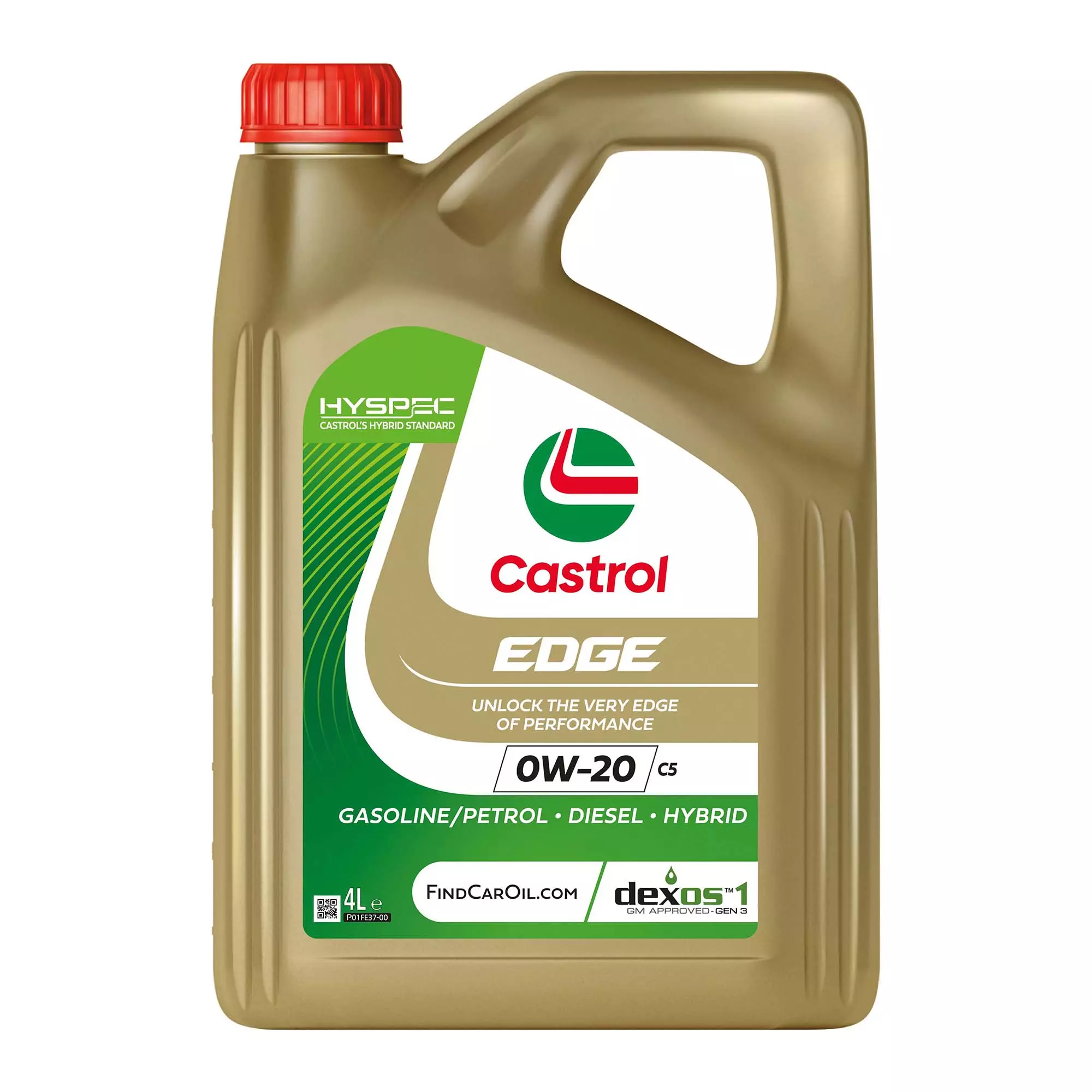 Моторное масло CASTROL EDGE 0W-20 C5 4л (15CC95)
