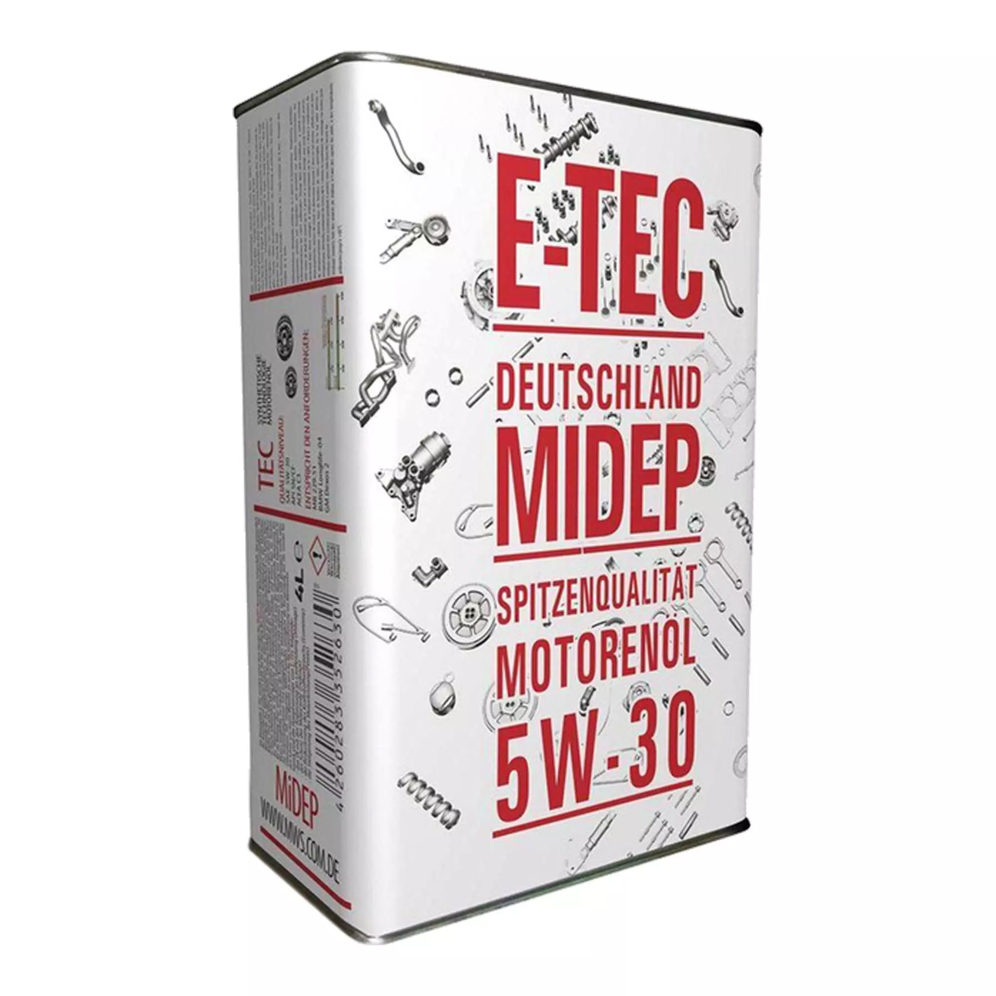 Моторное масло E-TEC TEC 5W-30 4л (5348) Моторное масло E-TEC TEC 5W-30 4л (5348)