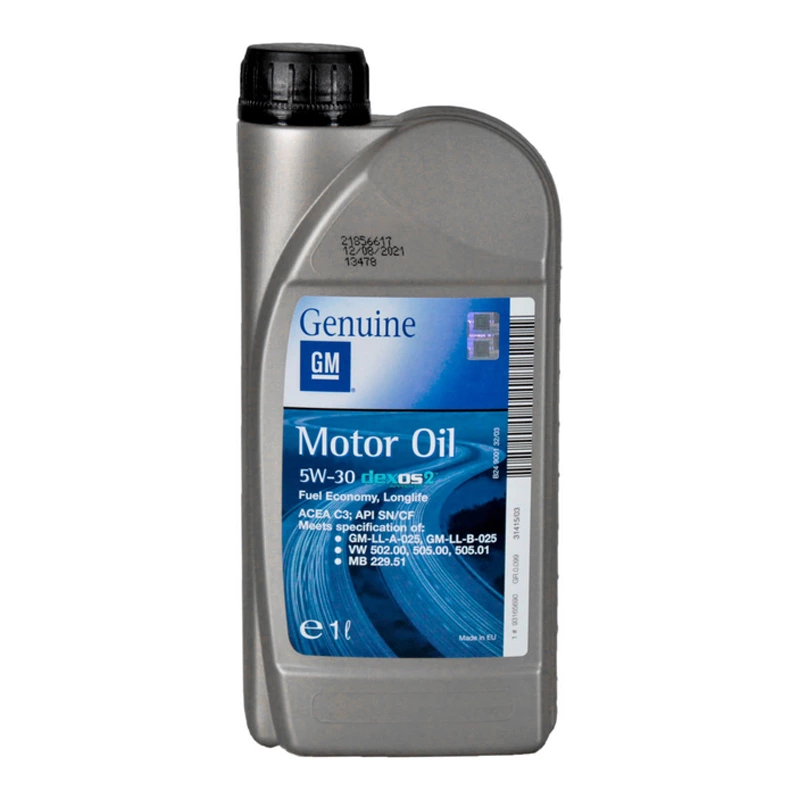 Моторное масло General Motors dexos2 5W-30 1 л (93165690) Моторное масло General Motors dexos2 5W-30 1 л (93165690)