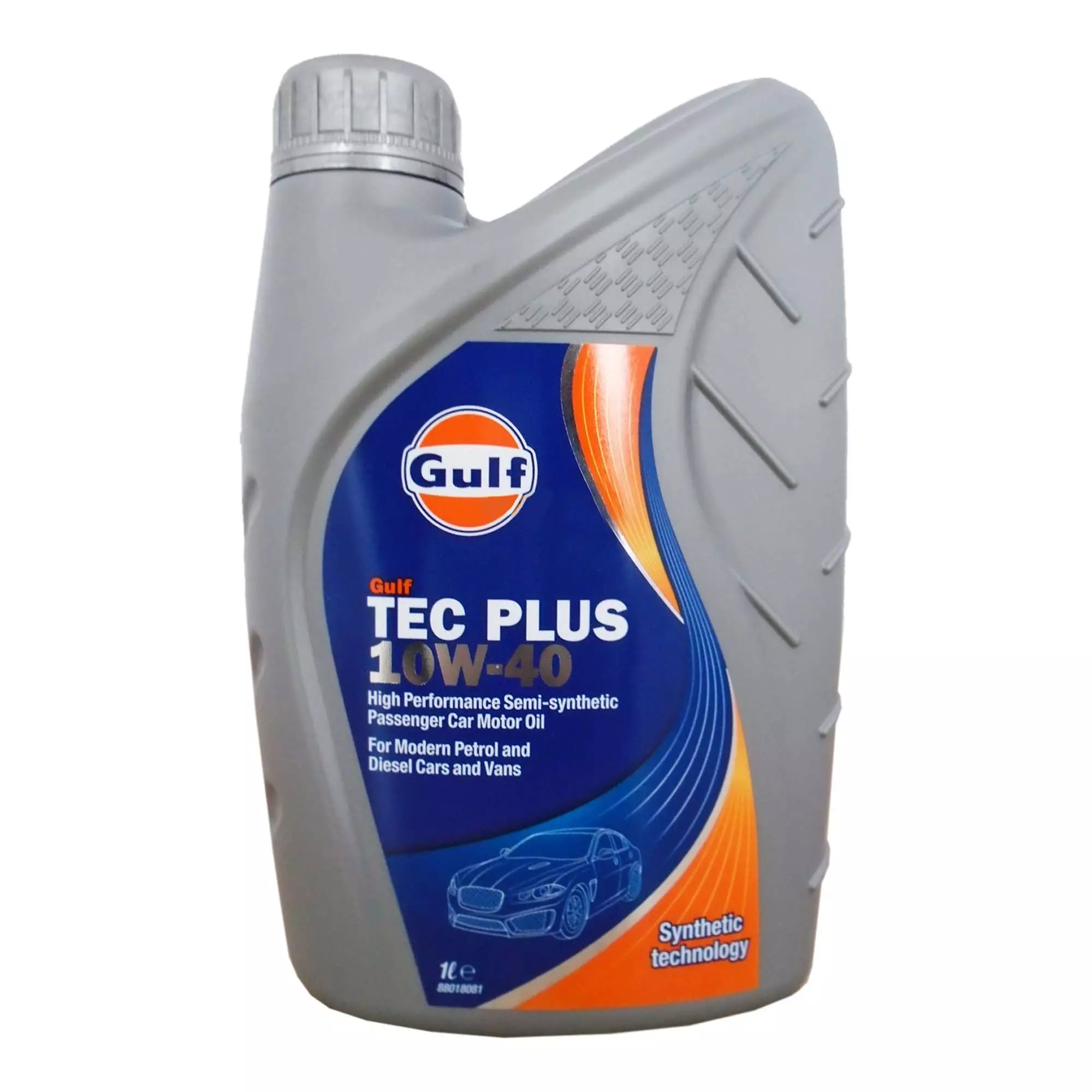 Моторное масло GULF TEC Plus 10W-40 1л Моторное масло GULF TEC Plus 10W-40 1л