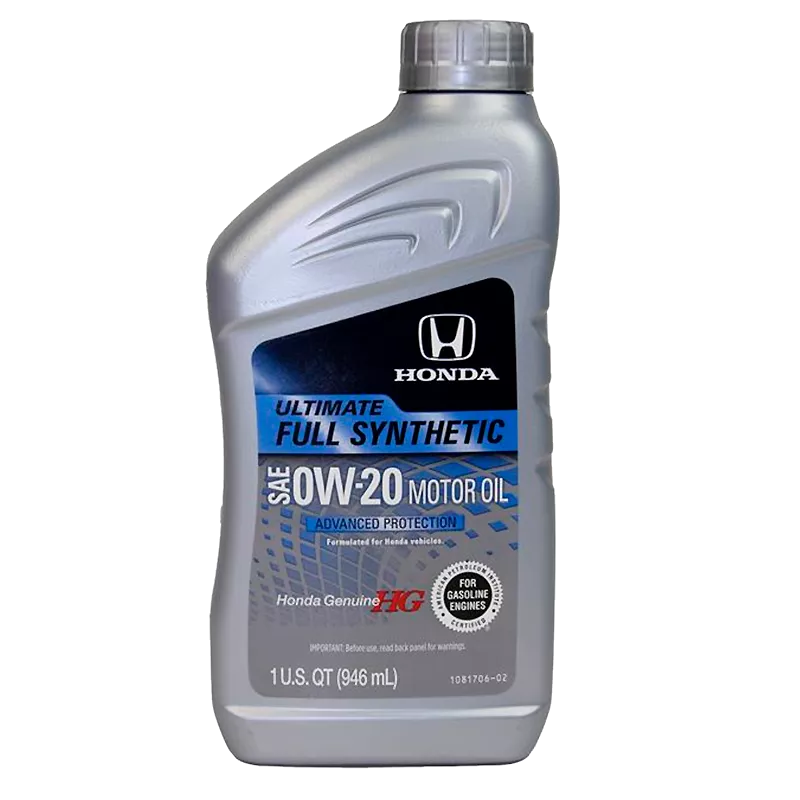 Моторное масло HONDA Ultimate Synthetic 0W-20 0.946л (087989137)