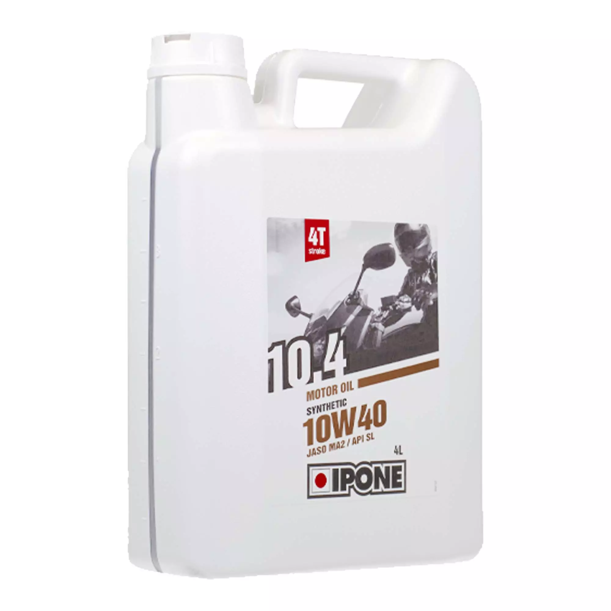 Моторна олива Ipone 10.4 4Т 10W-40 4л (800054) Моторна олива Ipone 10.4 4Т 10W-40 4л (800054)