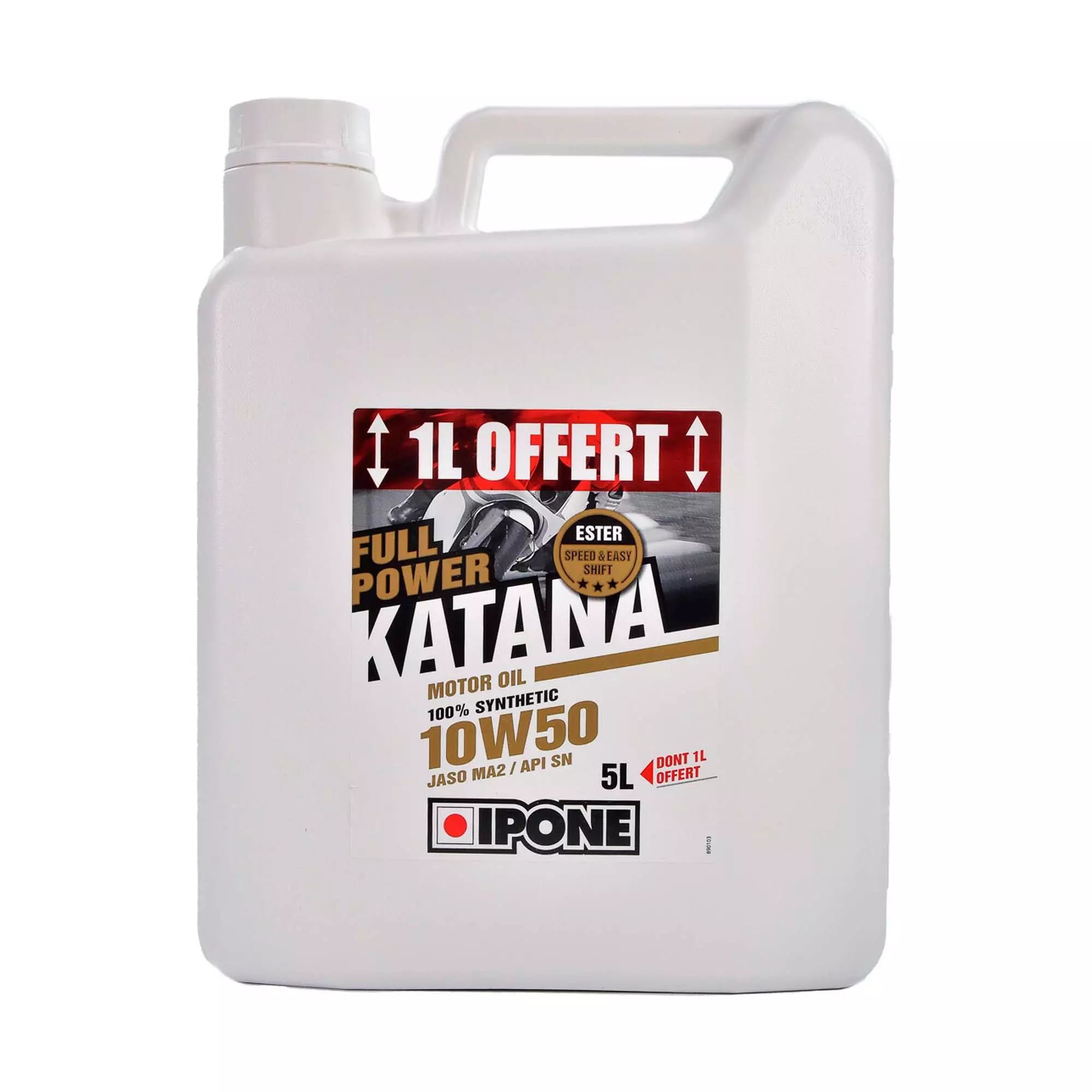 Моторна олива Ipone Full Power Katana 4Т 10W-50 4л (800010)