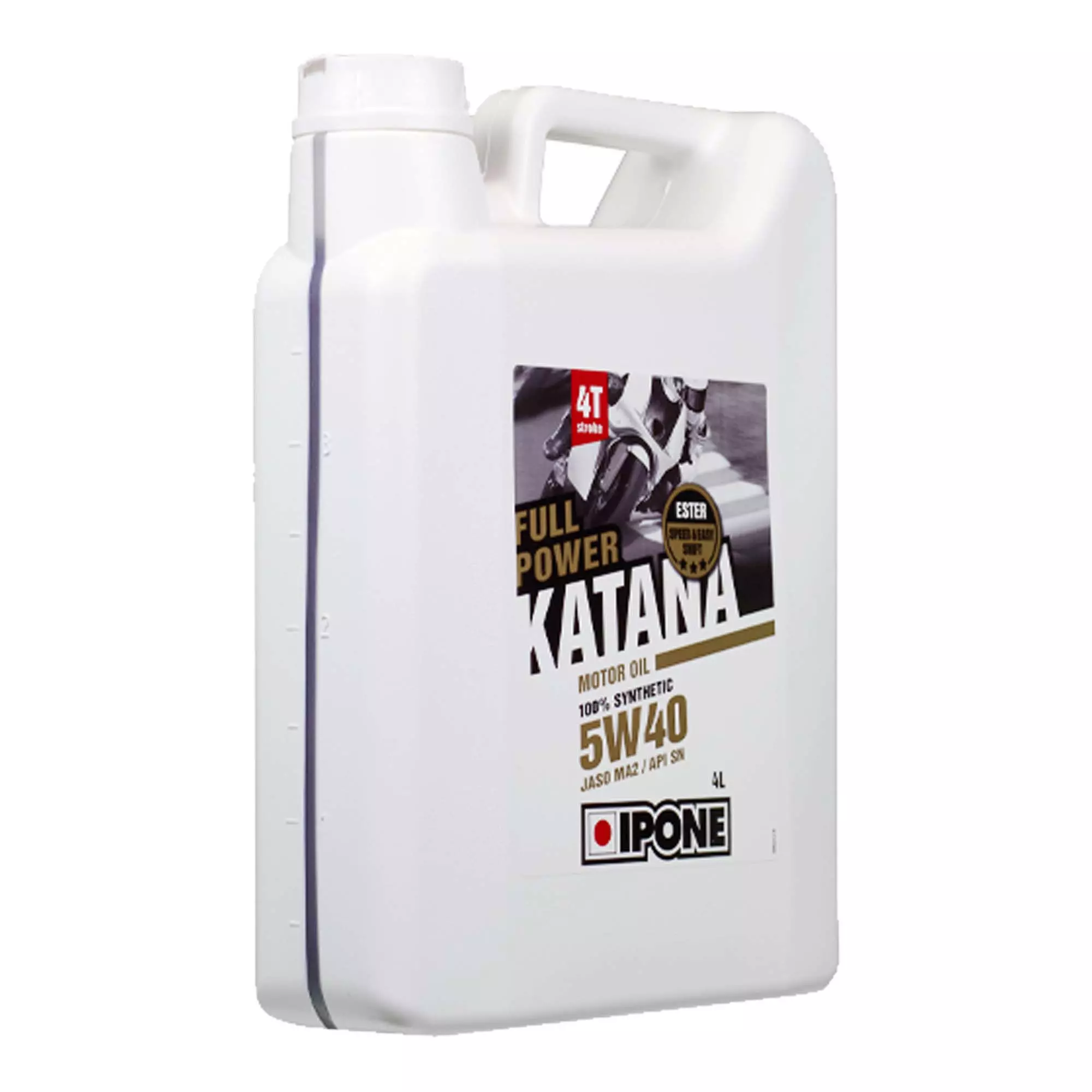 Моторное масло Ipone Full Power Katana 4Т 5W-40 4л (800363) Моторное масло Ipone Full Power Katana 4Т 5W-40 4л (800363)
