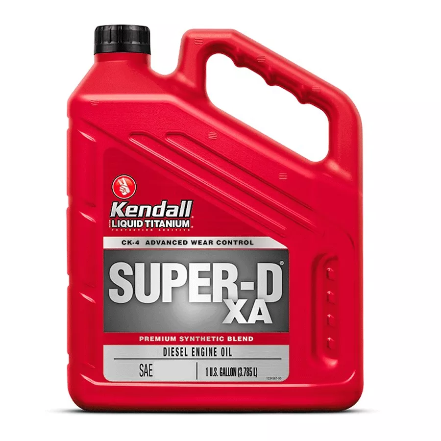Моторное масло Kendall Super-D XA Liquid Titanium API CK-4 15W-40 3,785л (1077886) Моторное масло Kendall Super-D XA Liquid Titanium API CK-4 15W-40 3,785л (1077886)