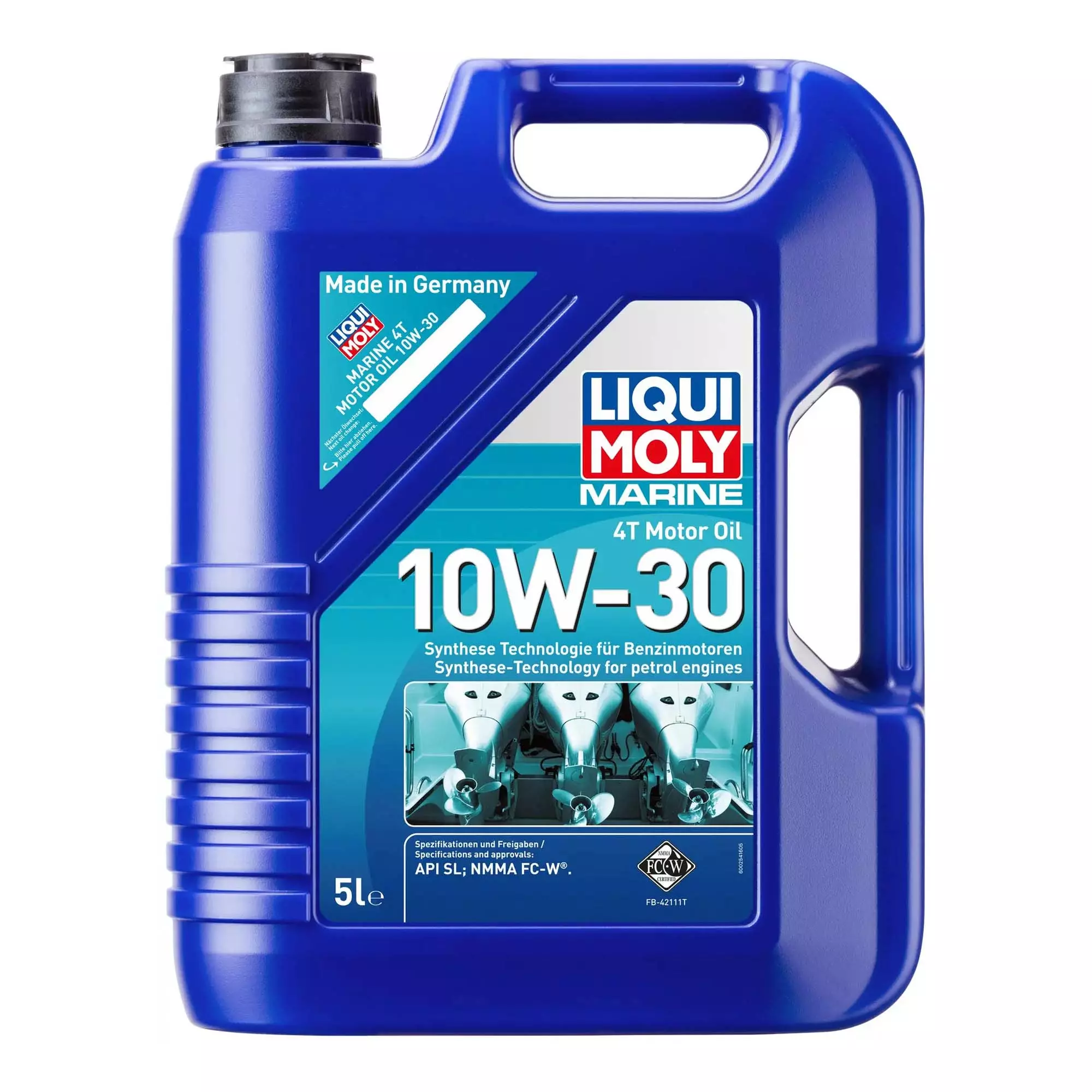 Моторное масло Liqui Moly Marine 4T Motor Oil 10W-40 5л (25013)