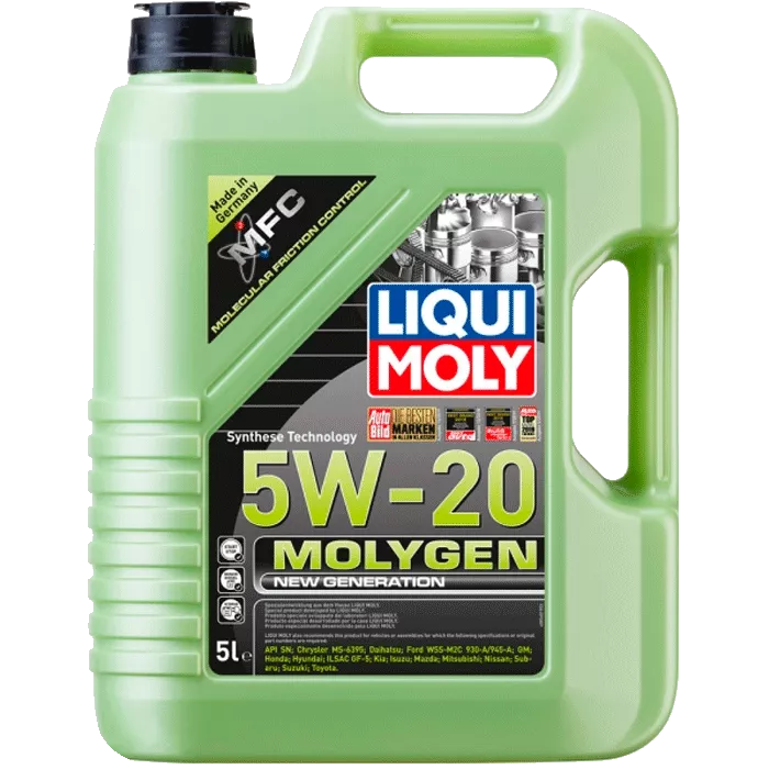 Моторное масло Liqui Moly Molygen New Generation 5W-20 5л (8540)