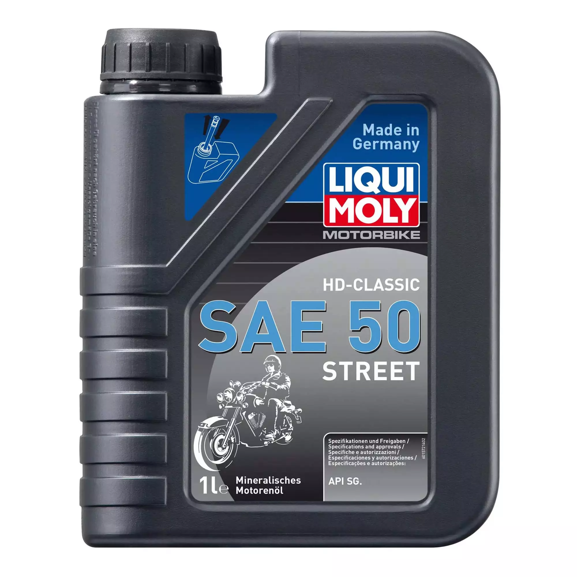 Моторна олива Liqui Moly Motorbike HD-Classic Street 50 1л (1572) Моторна олива Liqui Moly Motorbike HD-Classic Street 50 1л (1572)