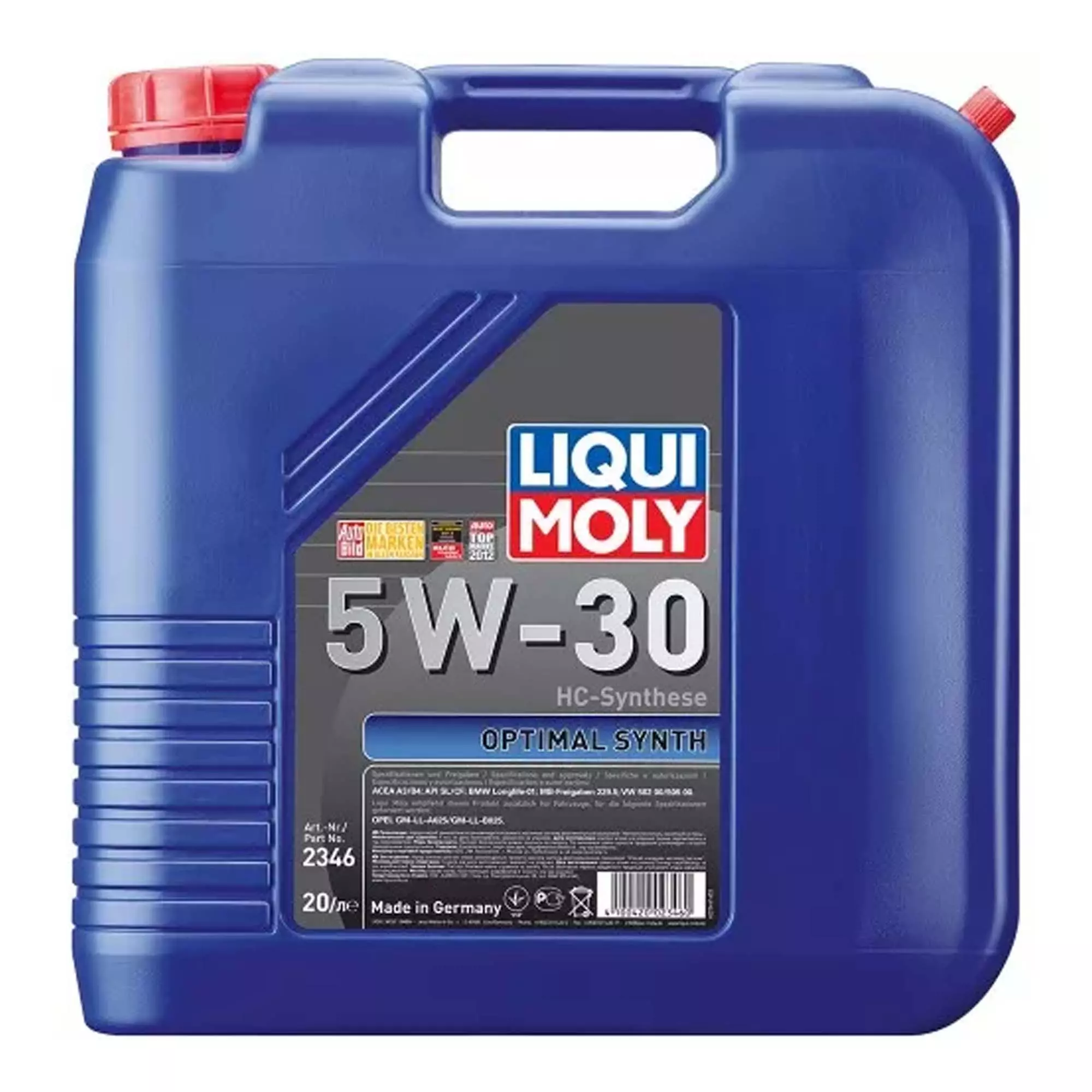 Моторна олива Liqui Moly Optimal HT Synth 5W-30 20л (39003) Моторна олива Liqui Moly Optimal HT Synth 5W-30 20л (39003)