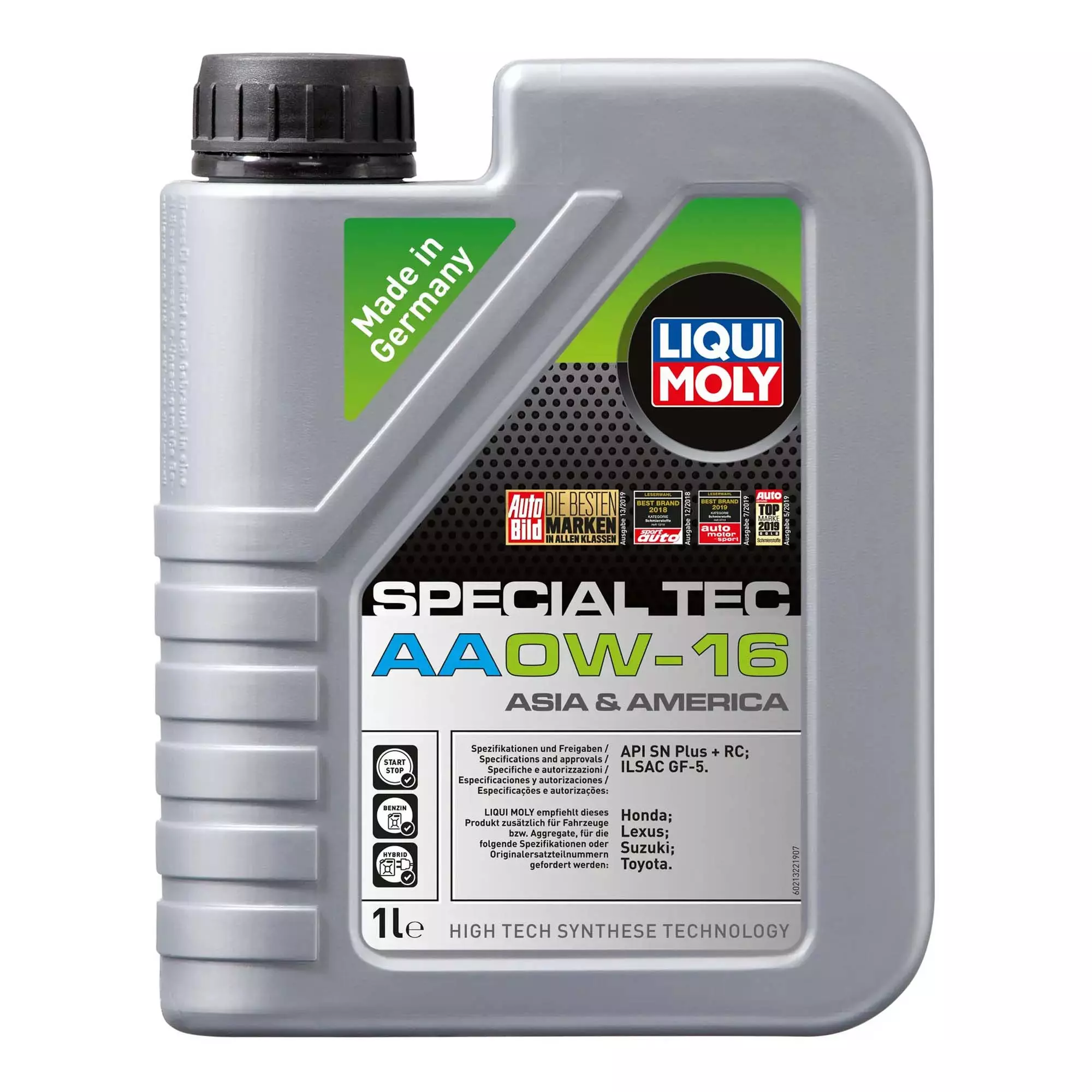 Моторное масло Liqui Moly Special Tec AA 0W-16 1л ( 21326)