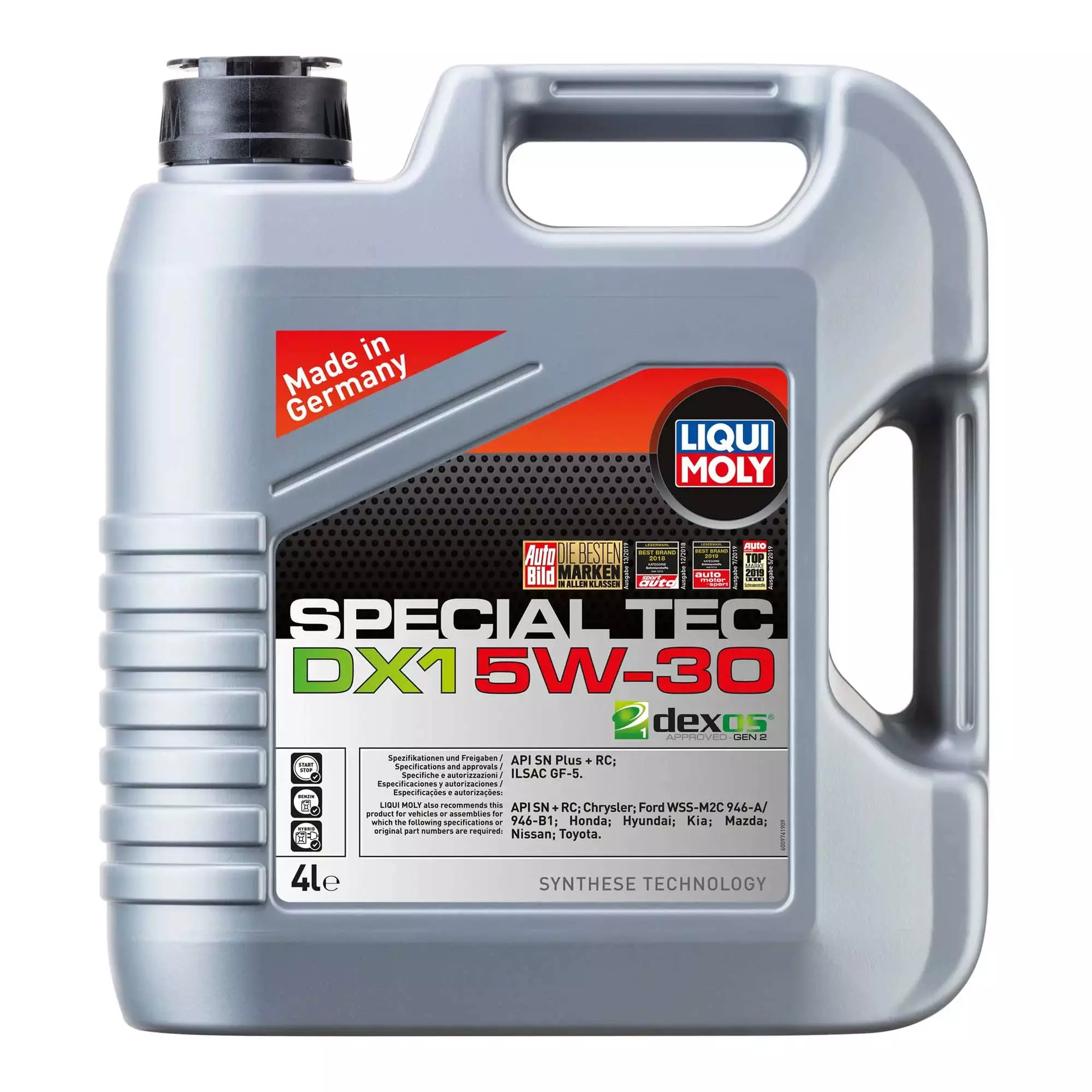 Моторное масло Liqui Moly Special Tec DX1 5W-30 4л (20968) Моторное масло Liqui Moly Special Tec DX1 5W-30 4л (20968)