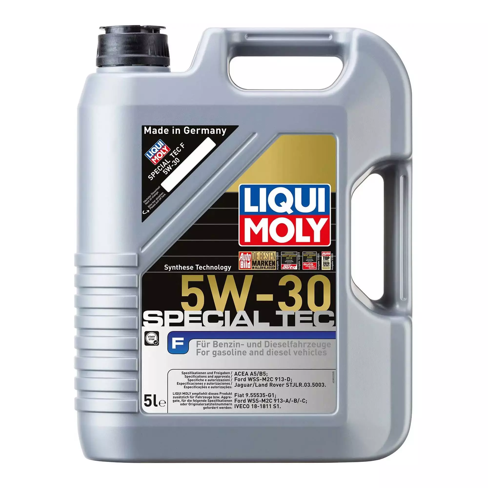 Моторное масло Liqui Moly Special Tec F 5W-30 5л (8064) Моторное масло Liqui Moly Special Tec F 5W-30 5л (8064)