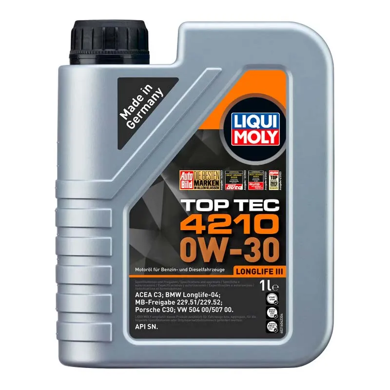 Моторное масло Liqui Moly Top Tec 4210 0W-30 1л (21604) Моторное масло Liqui Moly Top Tec 4210 0W-30 1л (21604)