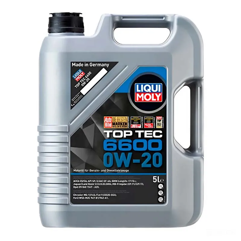 Моторное масло Liqui Moly Top Tec 6600 0W-20 5л (21411) Моторное масло Liqui Moly Top Tec 6600 0W-20 5л (21411)