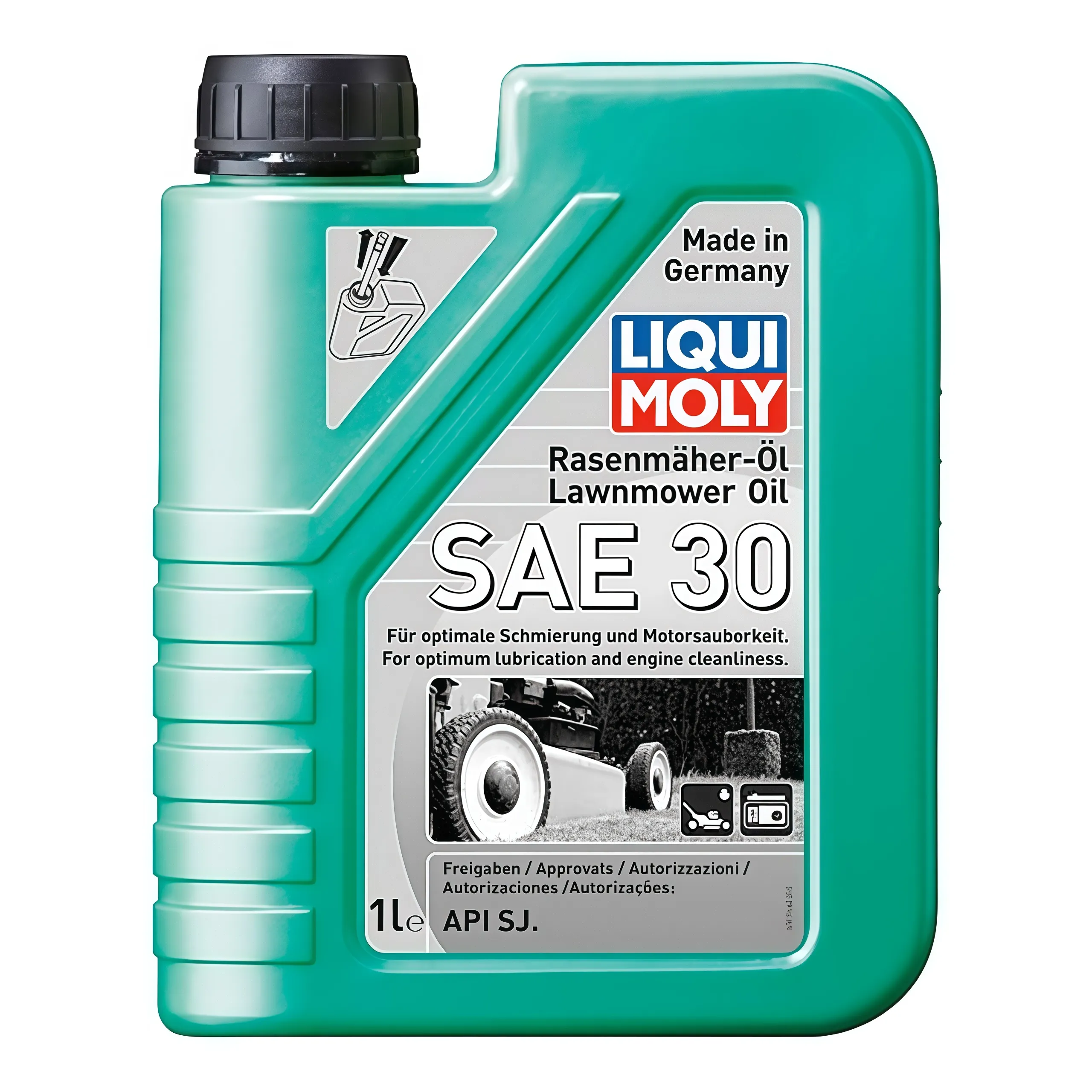 Моторное масло LIQUI MOLY Rasenmaher-Oil 30 1л (1264) Моторное масло LIQUI MOLY Rasenmaher-Oil 30 1л (1264)