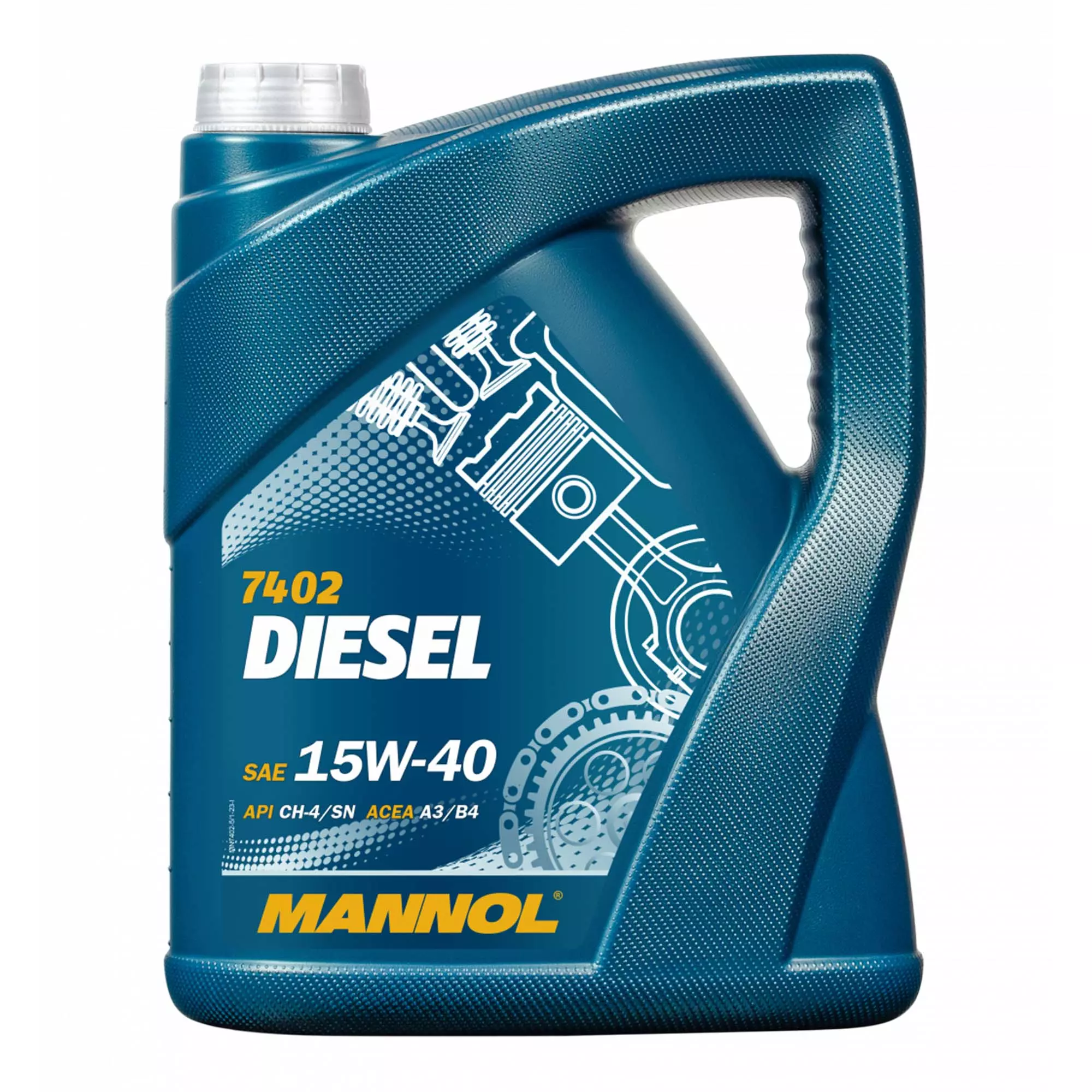 Моторна олива MANNOL Diesel 15W-40 5л (MN7402-5) Моторна олива MANNOL Diesel 15W-40 5л (MN7402-5)