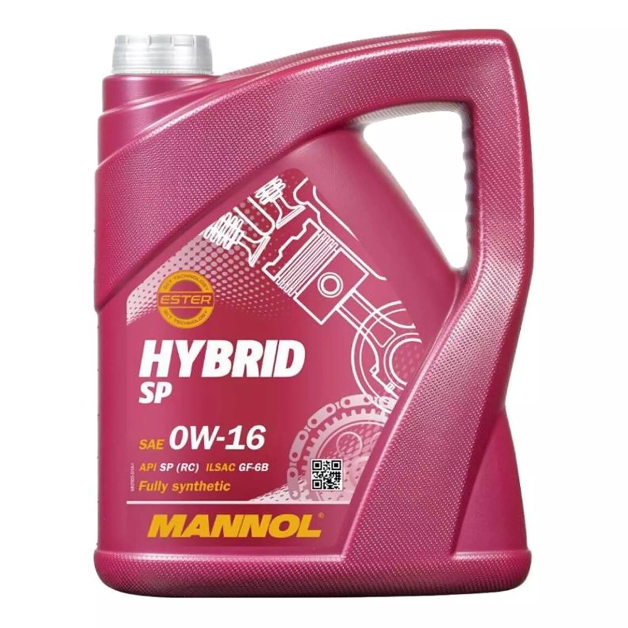 Моторное масло MANNOL HYBRID SP SAE 0W-16 5л (MN7920-5) Моторное масло MANNOL HYBRID SP SAE 0W-16 5л (MN7920-5)
