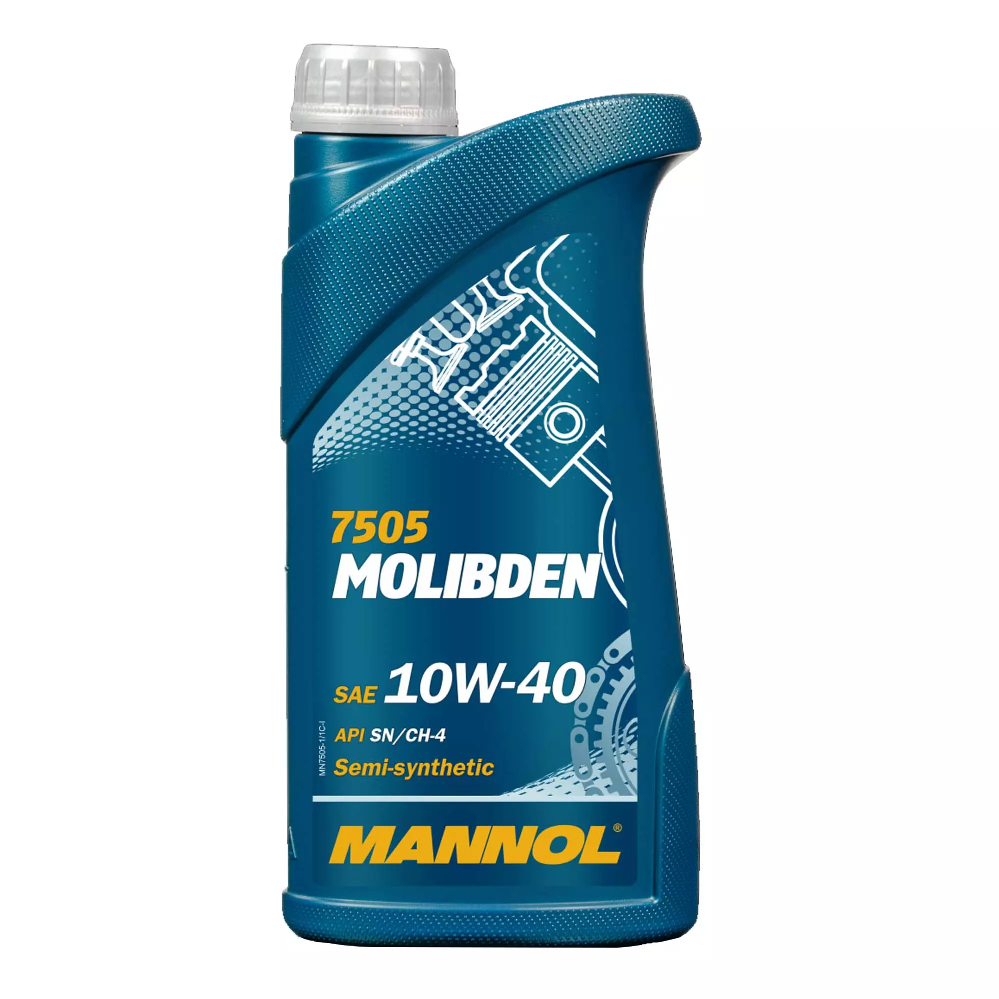 Моторное масло MANNOL MOLIBDEN 10W-40 1л (MN7505-1)
