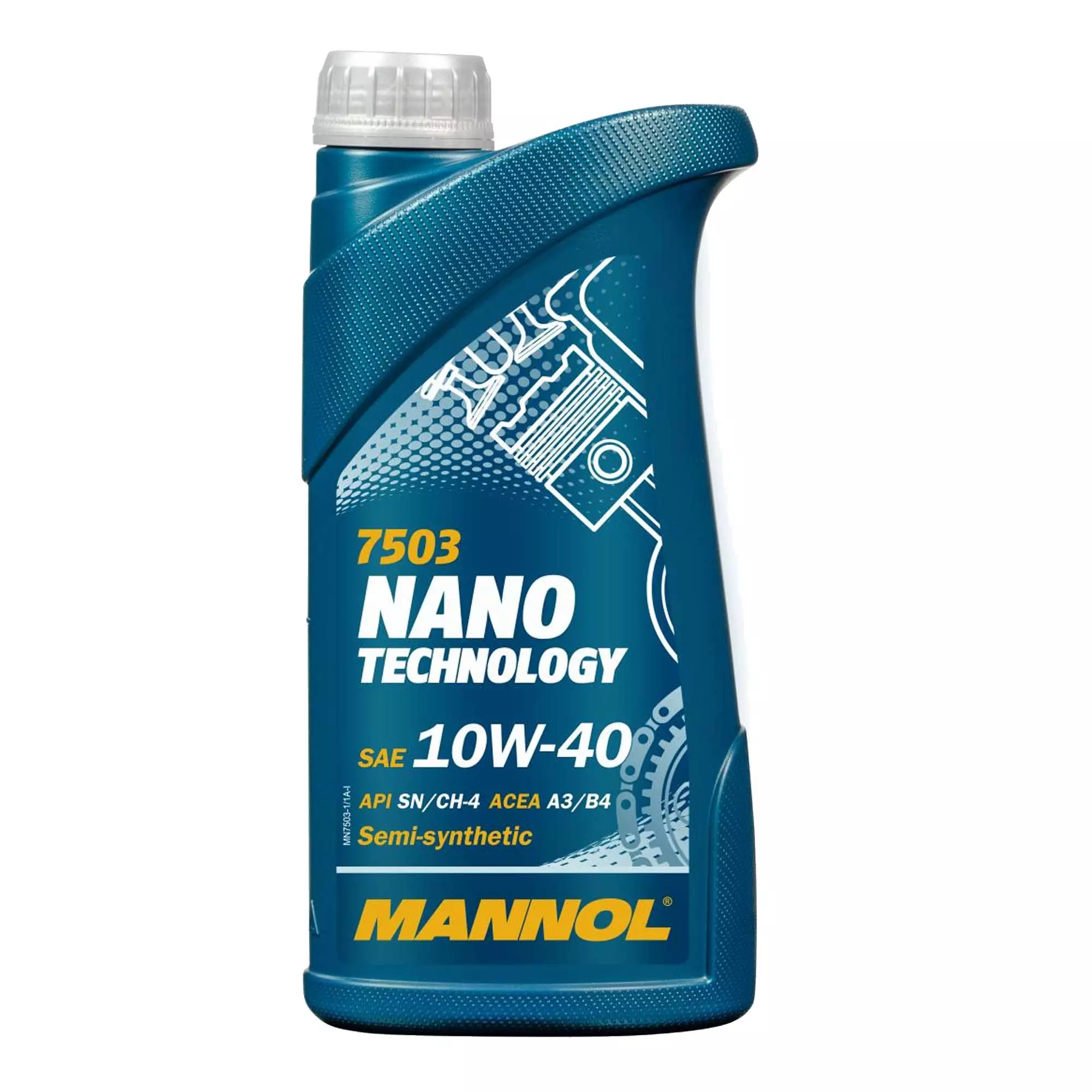 Моторное масло MANNOL NANO TECHNOLOGY 10W-40 1л (MN7503-1) Моторное масло MANNOL NANO TECHNOLOGY 10W-40 1л (MN7503-1)