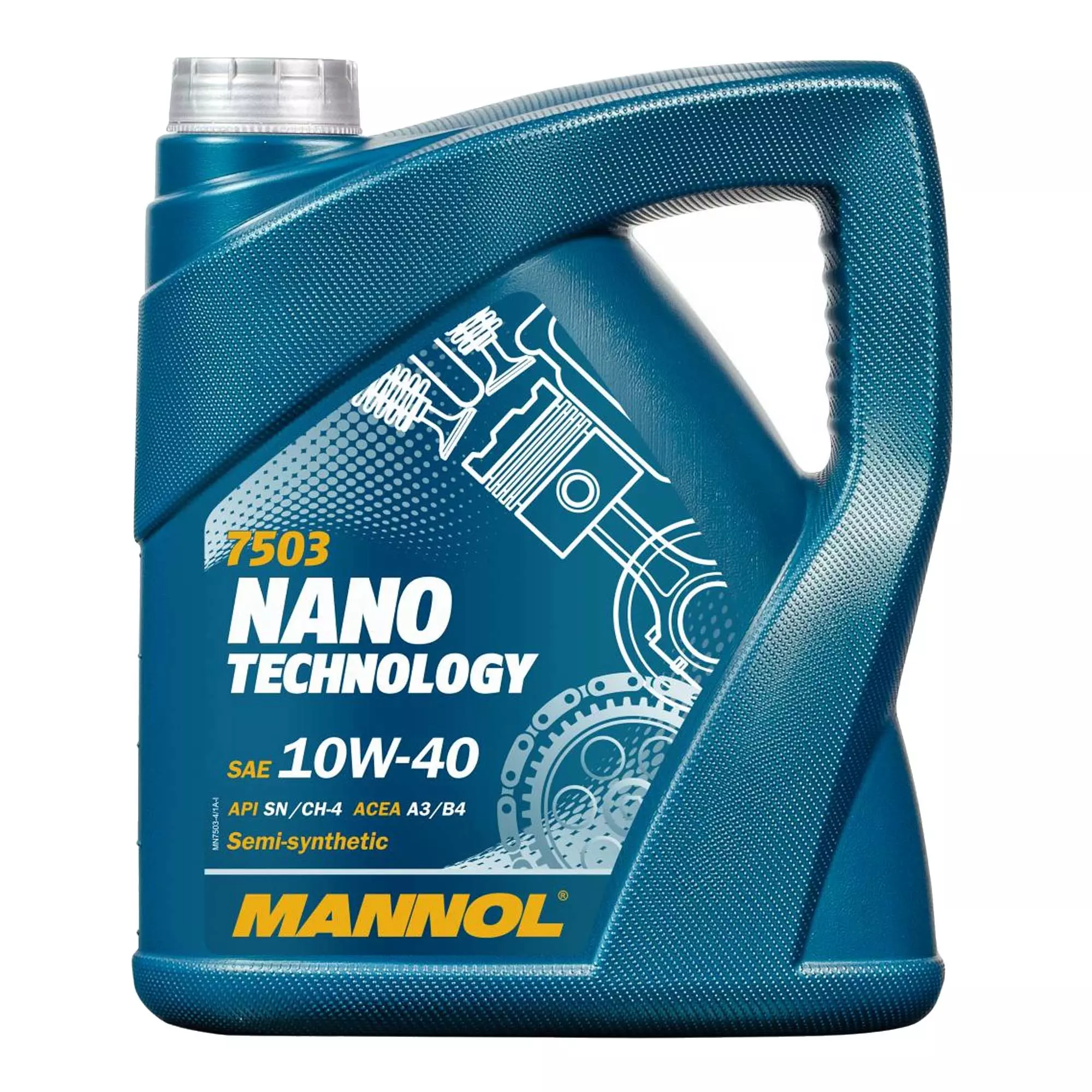 Моторное масло MANNOL NANO TECHNOLOGY 10W-40 4л (MN7503-4) Моторное масло MANNOL NANO TECHNOLOGY 10W-40 4л (MN7503-4)