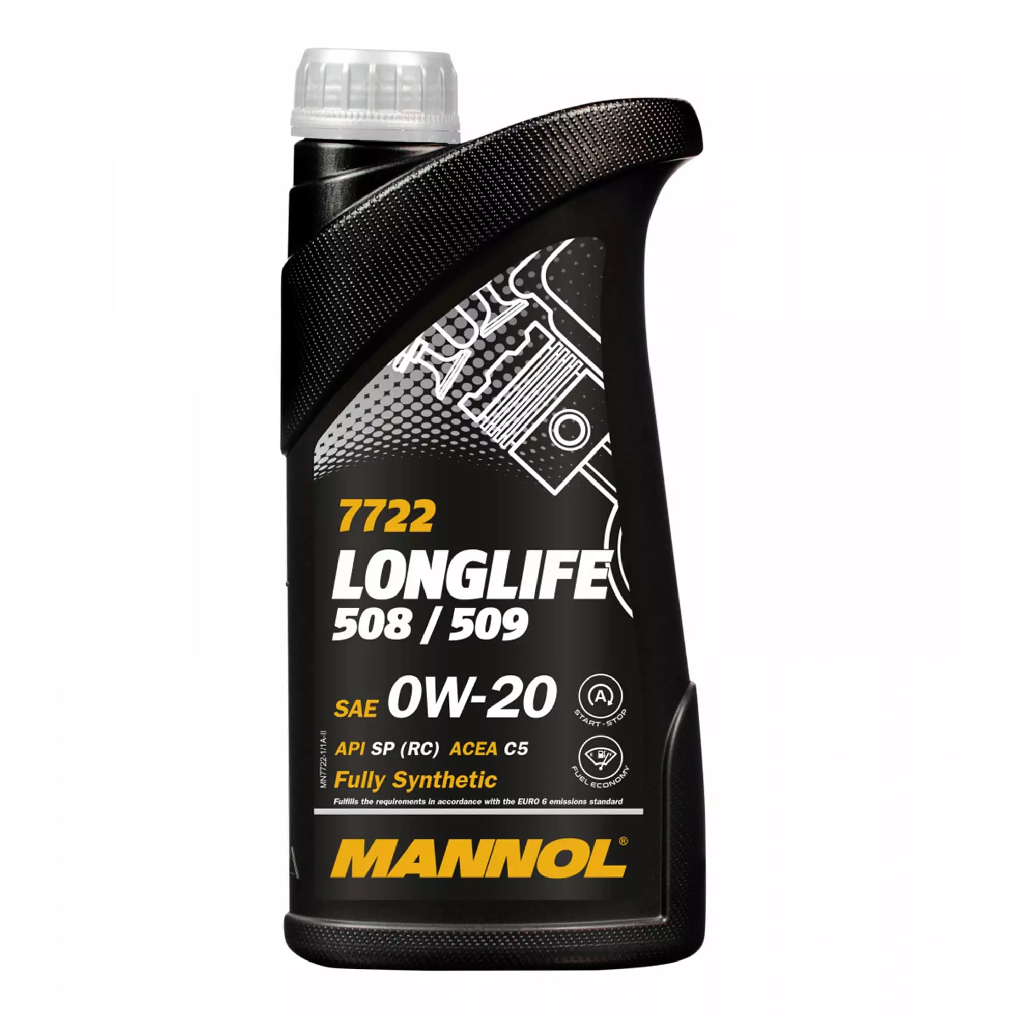 Моторное масло MANNOL O.E.M. 0W-20 1л (MN7722-1) Моторное масло MANNOL O.E.M. 0W-20 1л (MN7722-1)