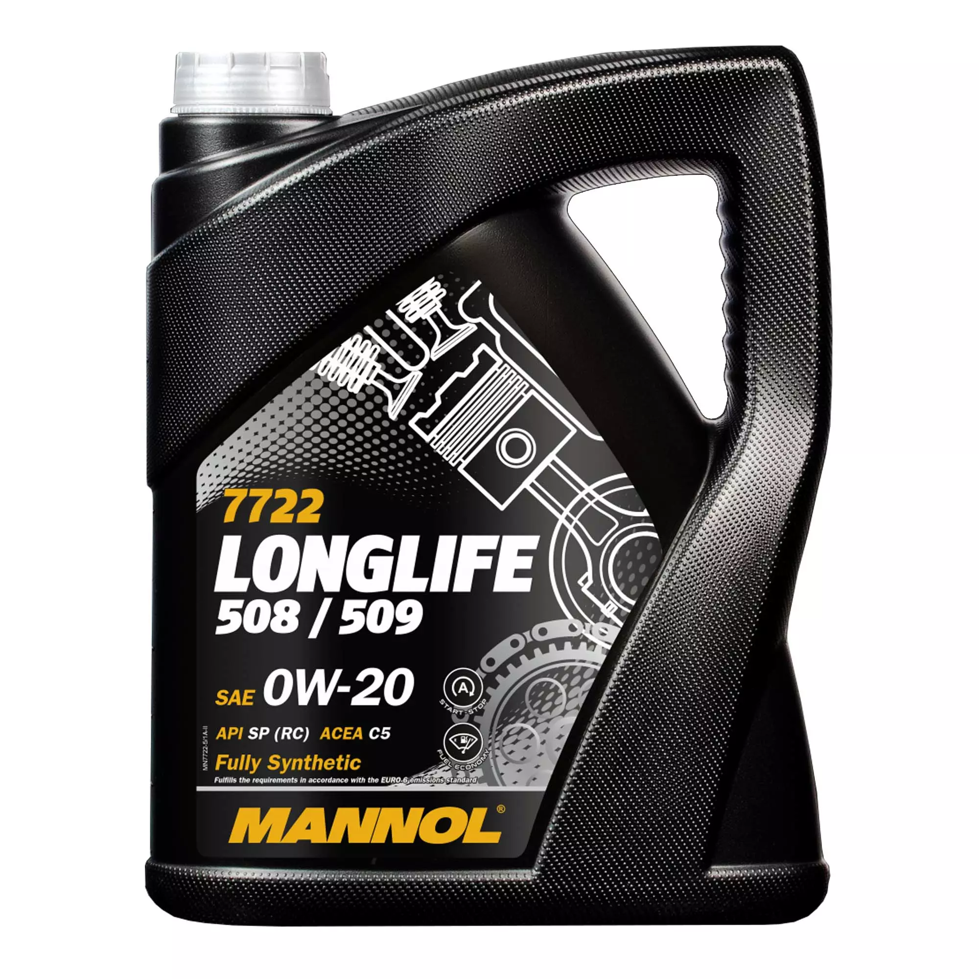 Моторна олива MANNOL O.E.M. 0W-20 5л (MN7722-5) Моторна олива MANNOL O.E.M. 0W-20 5л (MN7722-5)