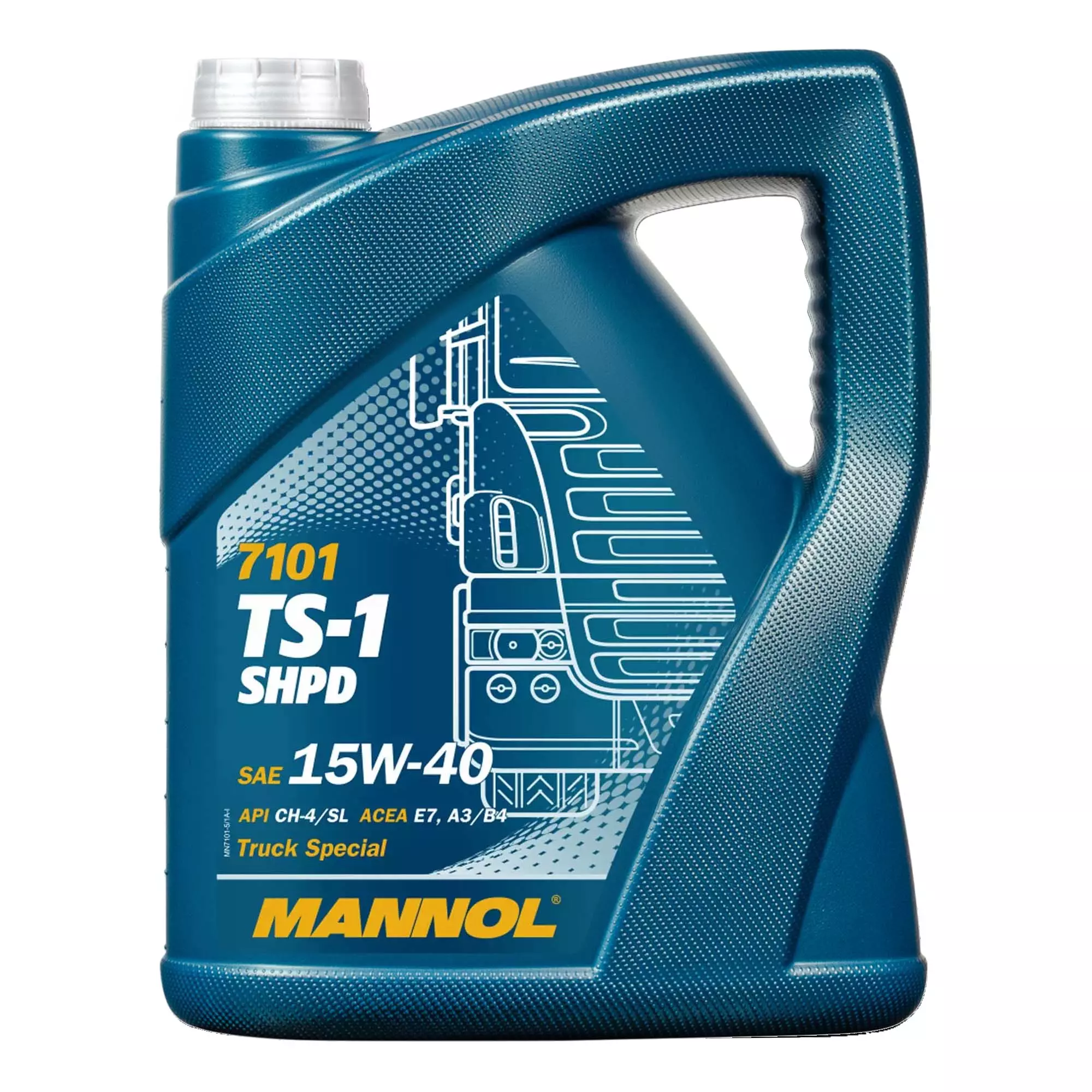 Моторное масло MANNOL TS-1 SHPD 15W-40 5л (MN7101-5) Моторное масло MANNOL TS-1 SHPD 15W-40 5л (MN7101-5)