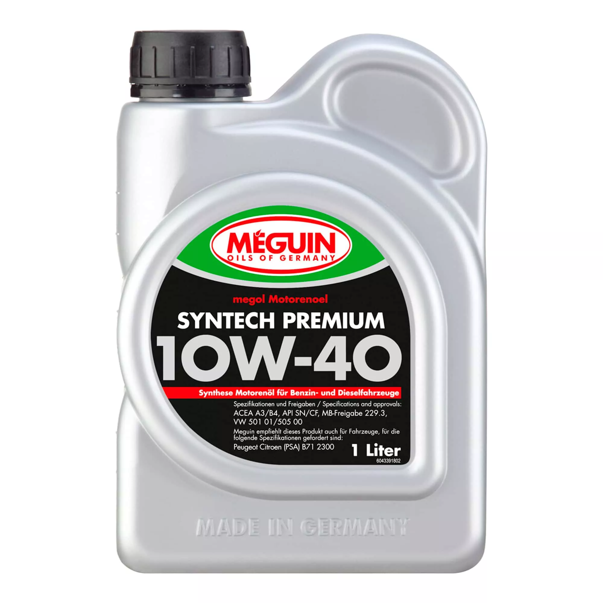 Моторна олива Meguin Syntech Premium 10W-40 1л (4339)