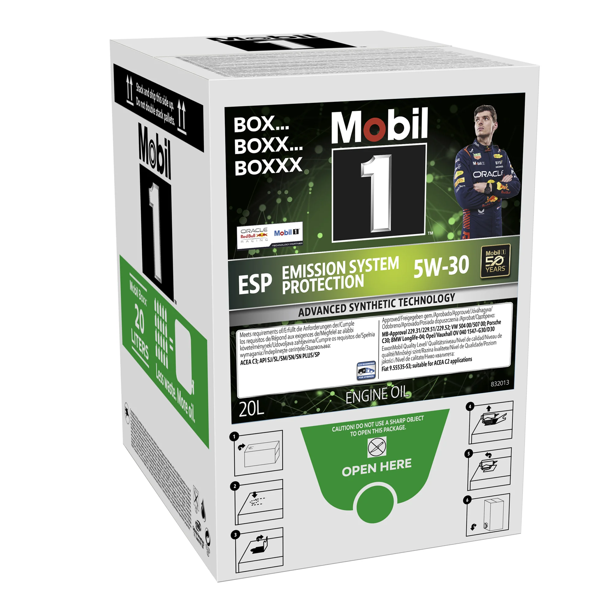 Моторна олива Mobil 1 ESP 5W-30 BAG-IN-BOX 20л (157253) Моторна олива Mobil 1 ESP 5W-30 BAG-IN-BOX 20л (157253)