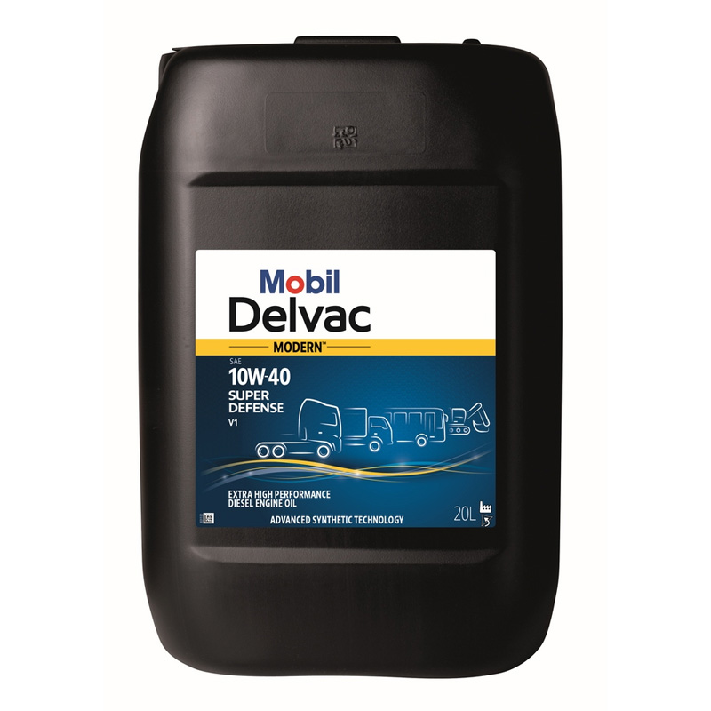 Моторное масло Mobil Delvac Modern Super Defense V1 10W-40 20л (157342)