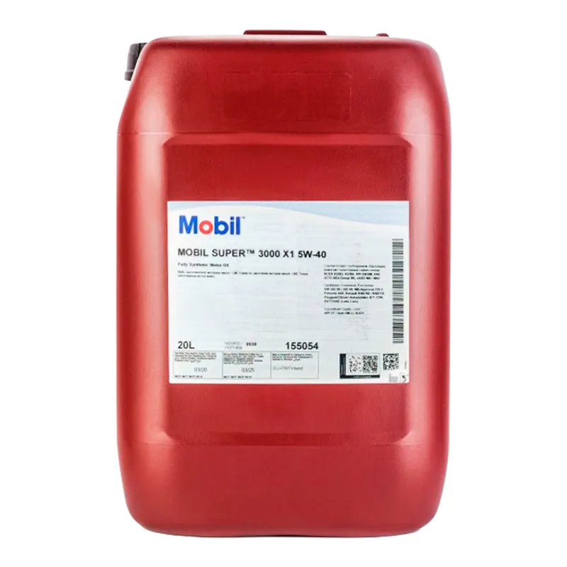 Моторное масло Mobil Super 3000 X1 5W-40 20л (150011) Моторное масло Mobil Super 3000 X1 5W-40 20л (150011)