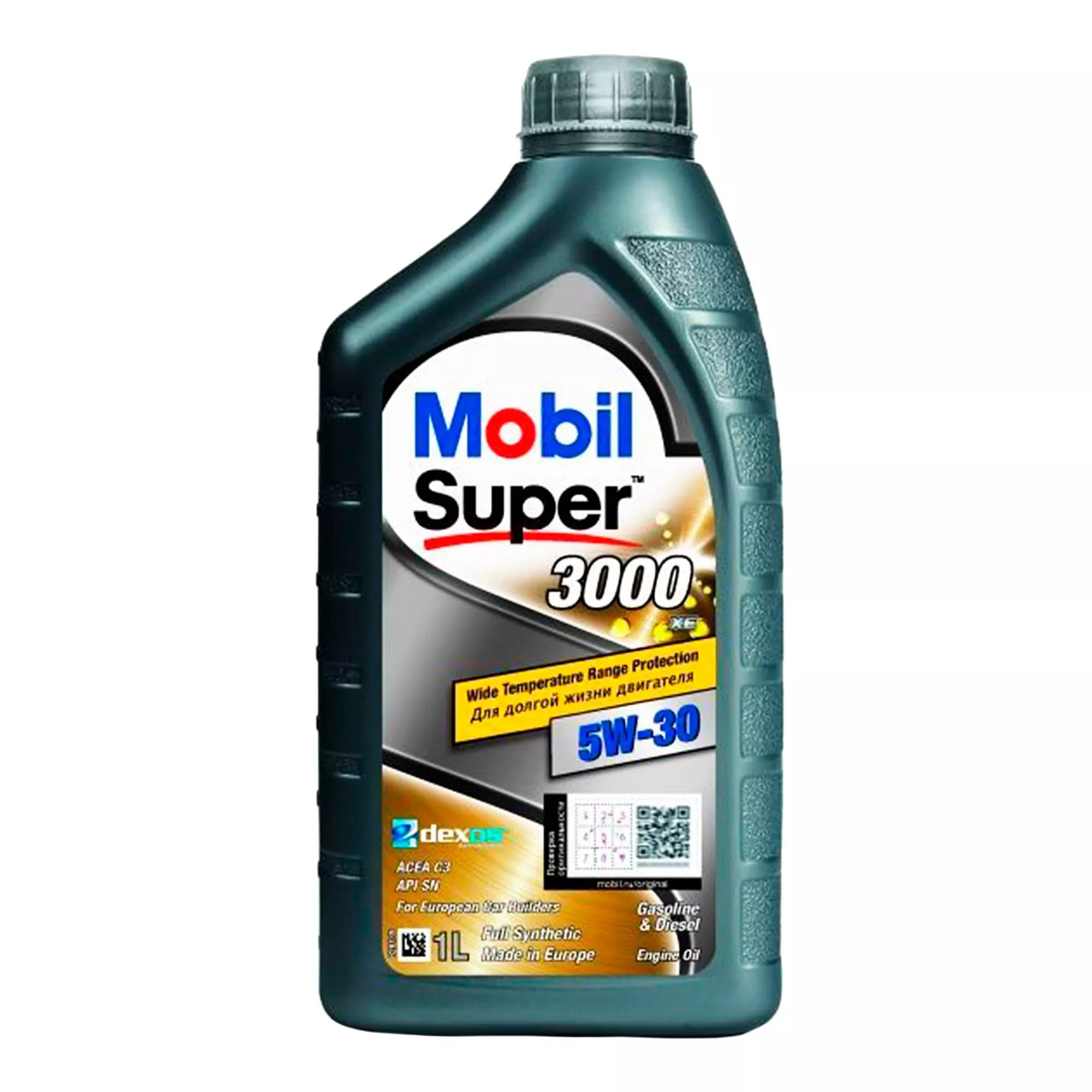 Моторное масло Mobil Super 3000 XE 5W-30 1л (151456)