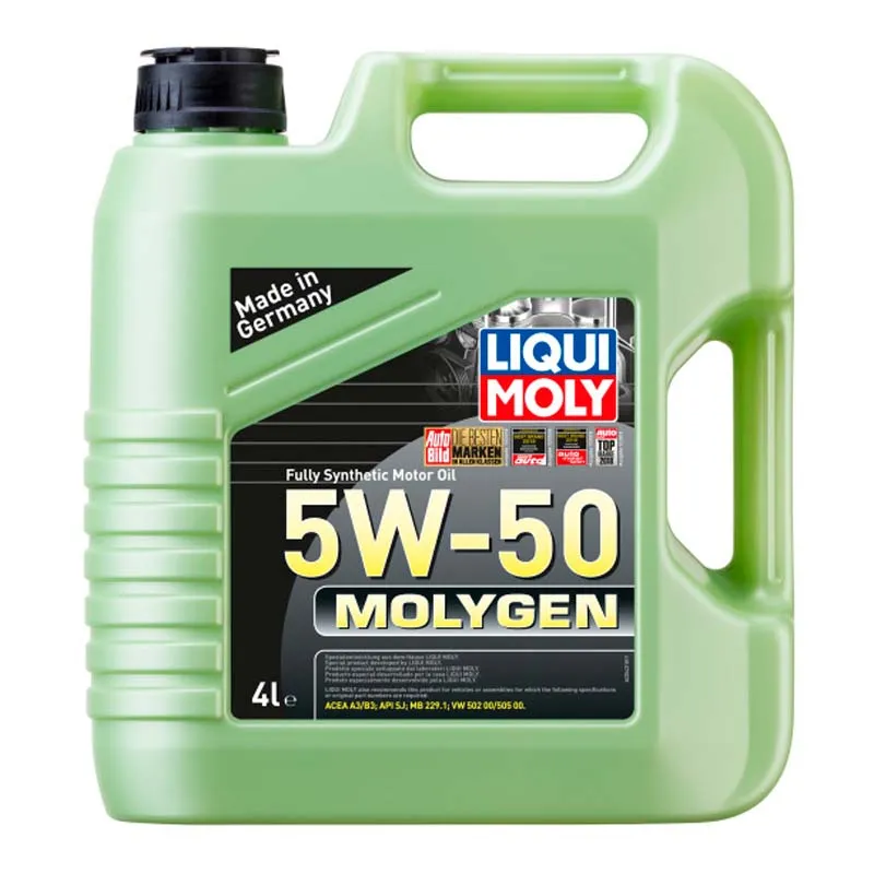 Моторное масло Molygen 5W-50 4л LIQUI MOLY (2543)