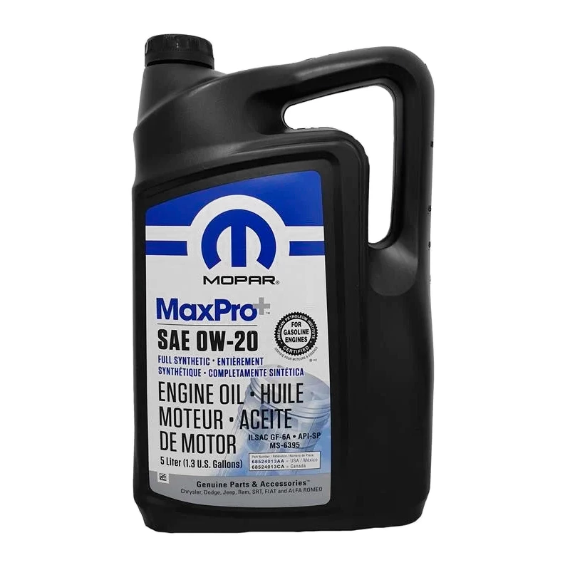Моторное масло Mopar MaxPro+ 0W-20 5 л (68524013AA)