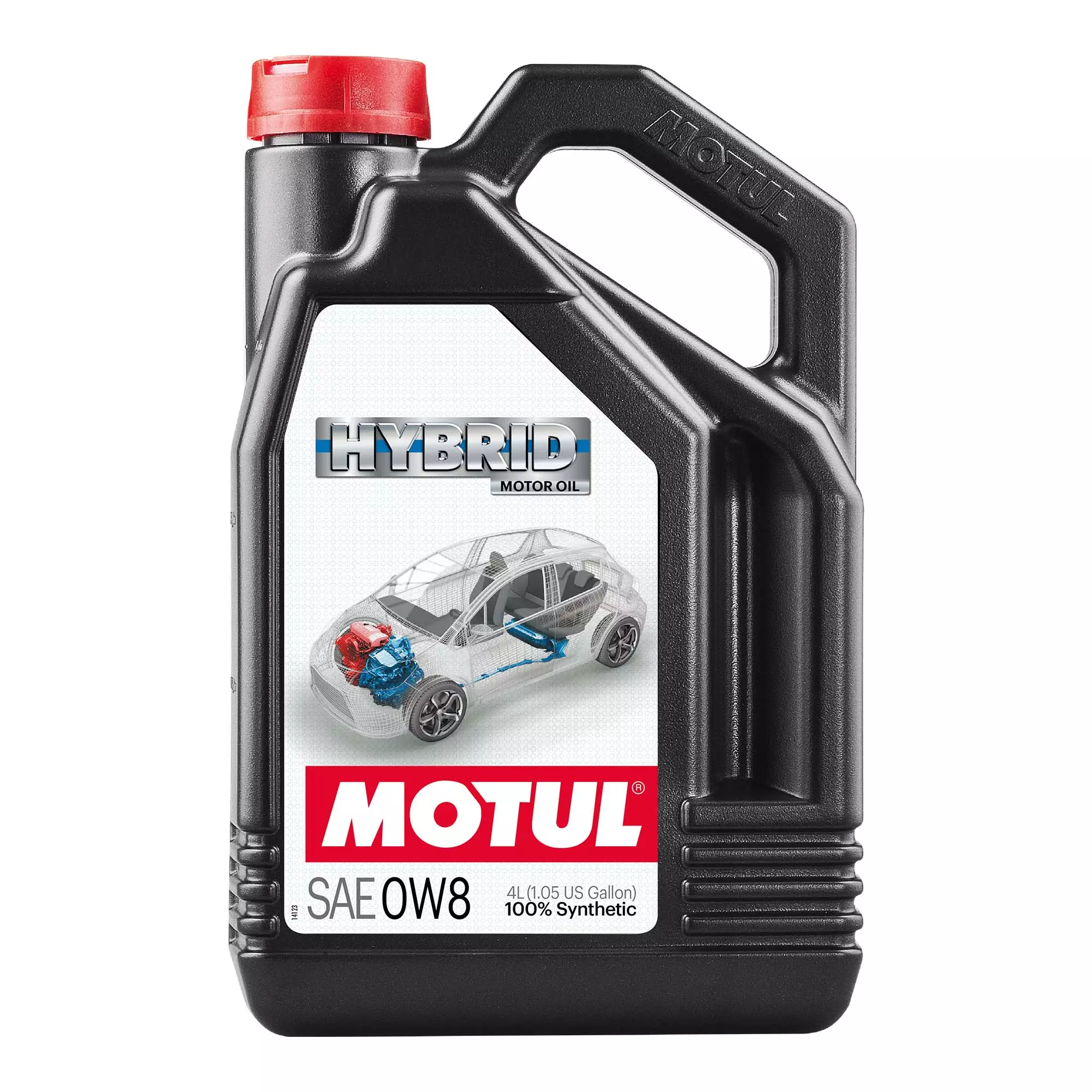 Моторное масло Motul Hybrid 0W-8 4л (333407)