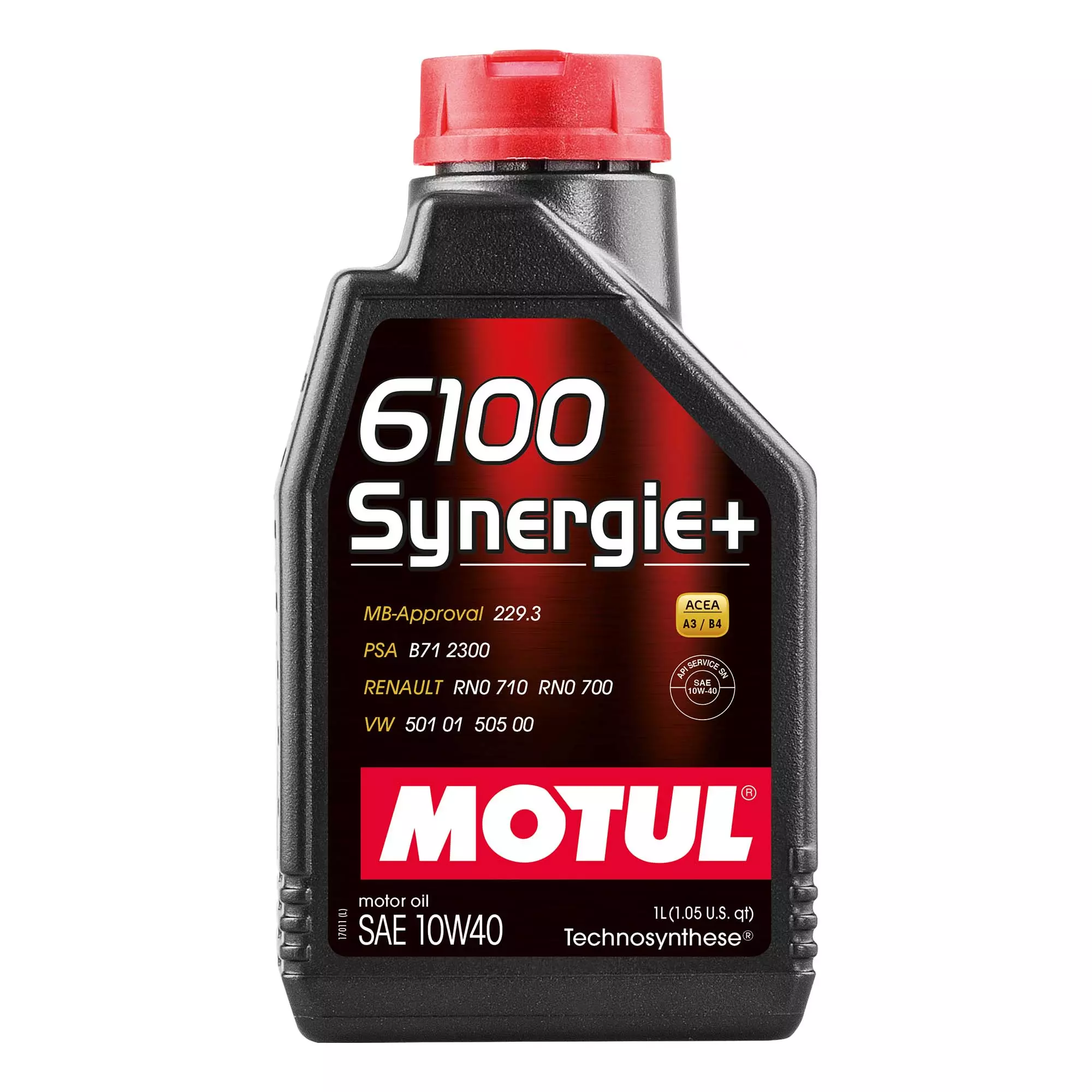 Моторное масло Motul 6100 Synergie+ 10W-40 1л (839411) Моторное масло Motul 6100 Synergie+ 10W-40 1л (839411)