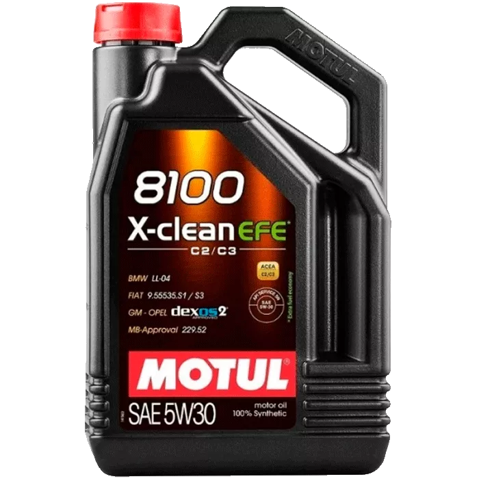 Моторное масло Motul 8100 X-Clean EFE 5W-30 4л (814007)