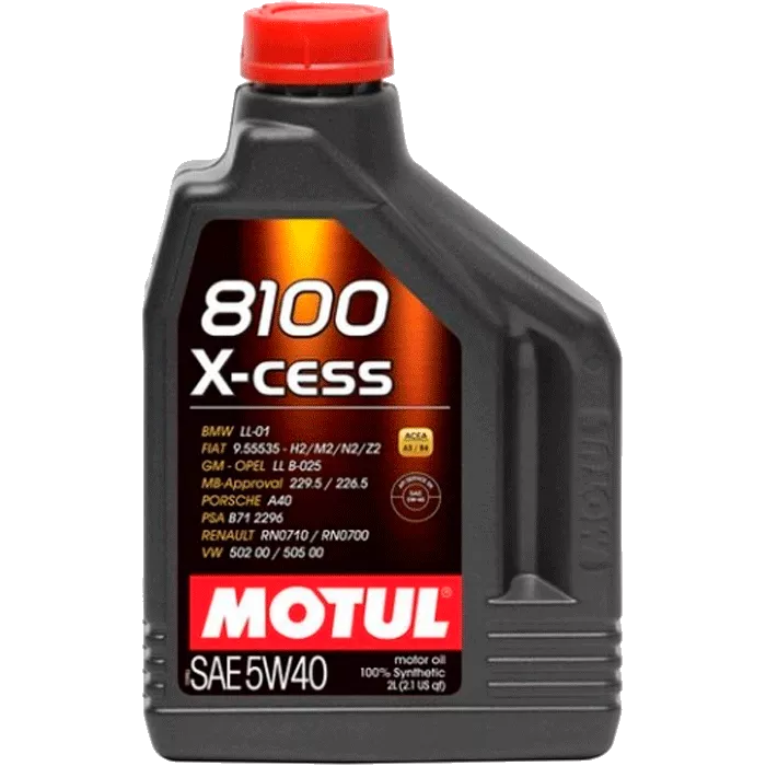 Масло моторное MOTUL 8100 X-cess 5W-40 2л (102869) Масло моторное MOTUL 8100 X-cess 5W-40 2л (102869)
