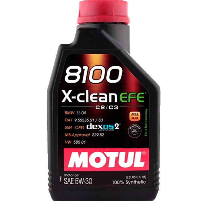 Масло моторное MOTUL 8100 X-clean EFE 5W-30 1л (107210) (814001)